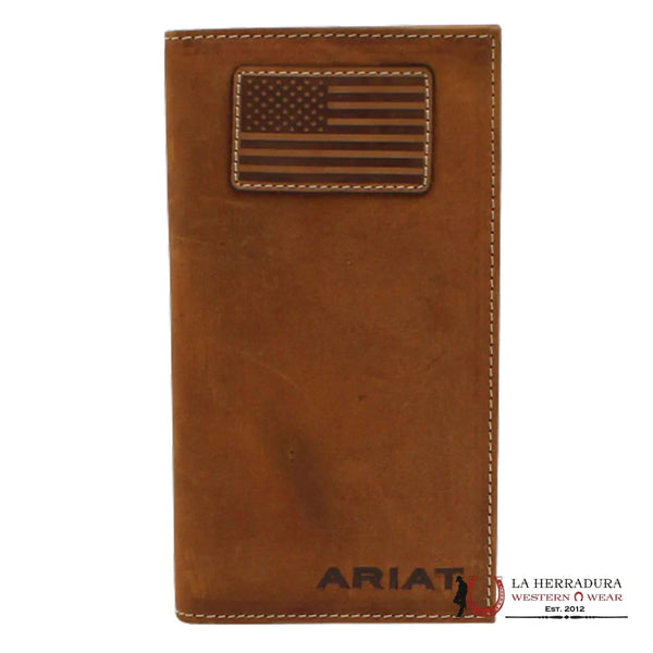 ARIAT RODEO WALLET FLAG PATCH LOGO A3548344