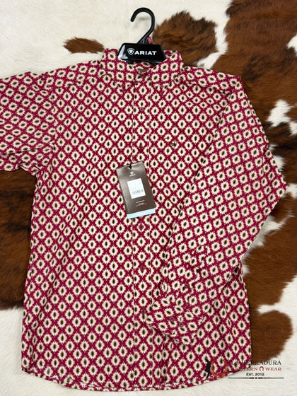ARIAT SHIRT CLASSIC NEVIL TIBETAN RED-10047383