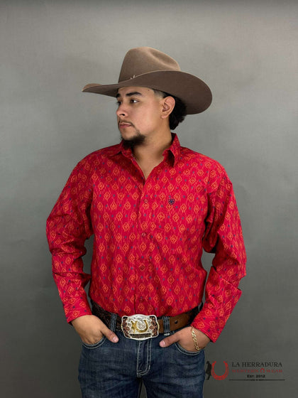 Ariat Shirt Classic PARSONS WEG RED- 10047156