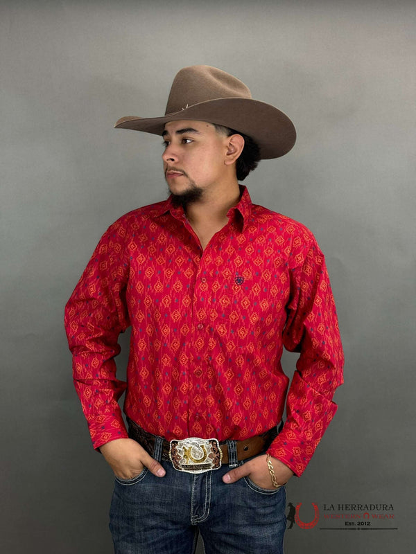 Camisa Ariat Classic PARSONS WEG ROJO- 10047156