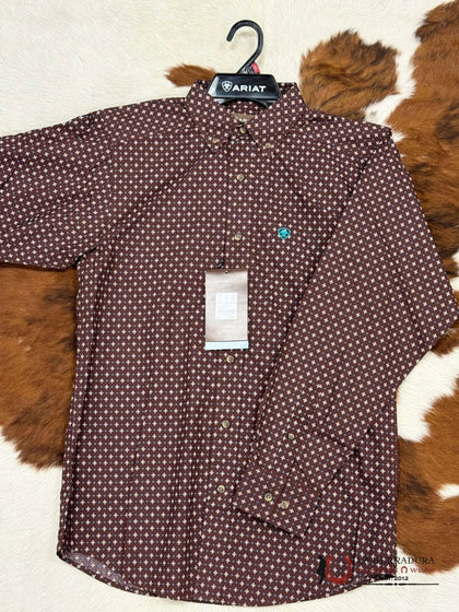 Ariat Shirt Classic Wine/ Pink