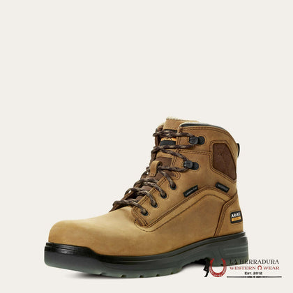 ARIAT SHORT BOOTS TURBO 6 AGED BARK ROUND TOE 10027335