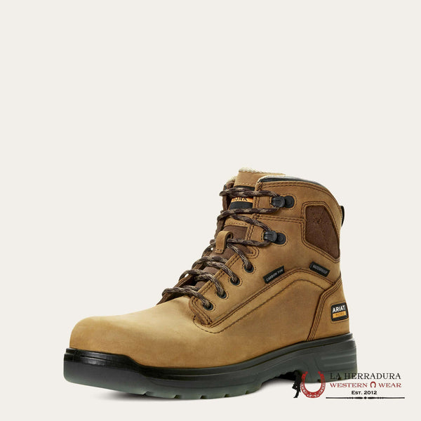 ARIAT SHORT BOOTS TURBO 6 AGED BARK ROUND TOE 10027335