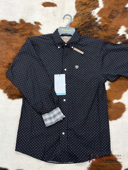 ARIAT VANCE MOONLESS NIGHT CLASSIC LONG SLEEVE SHIRT