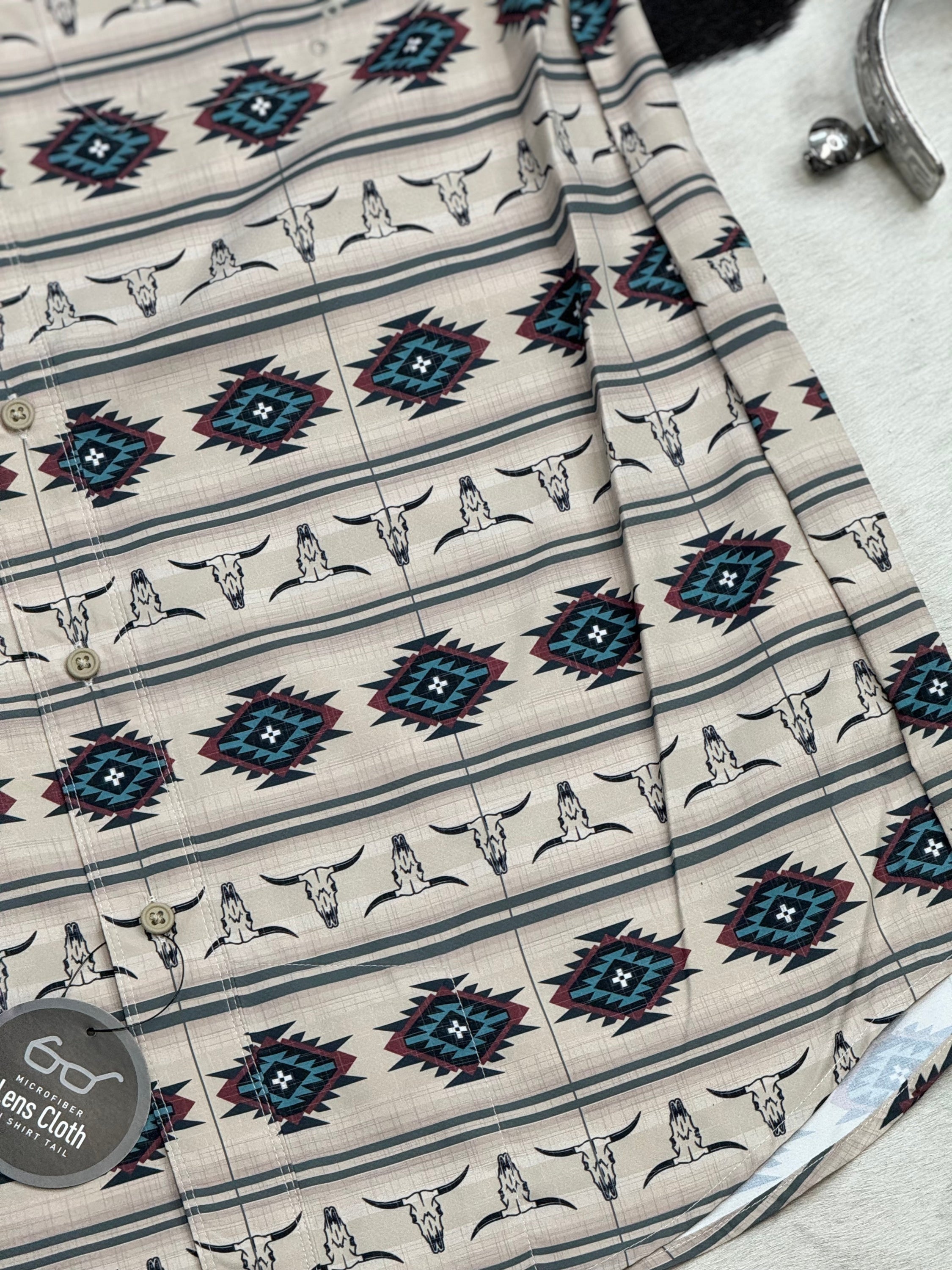 Ariat Venttek Outbound French Oak Short Sleeve Shirt Ropa Hombres