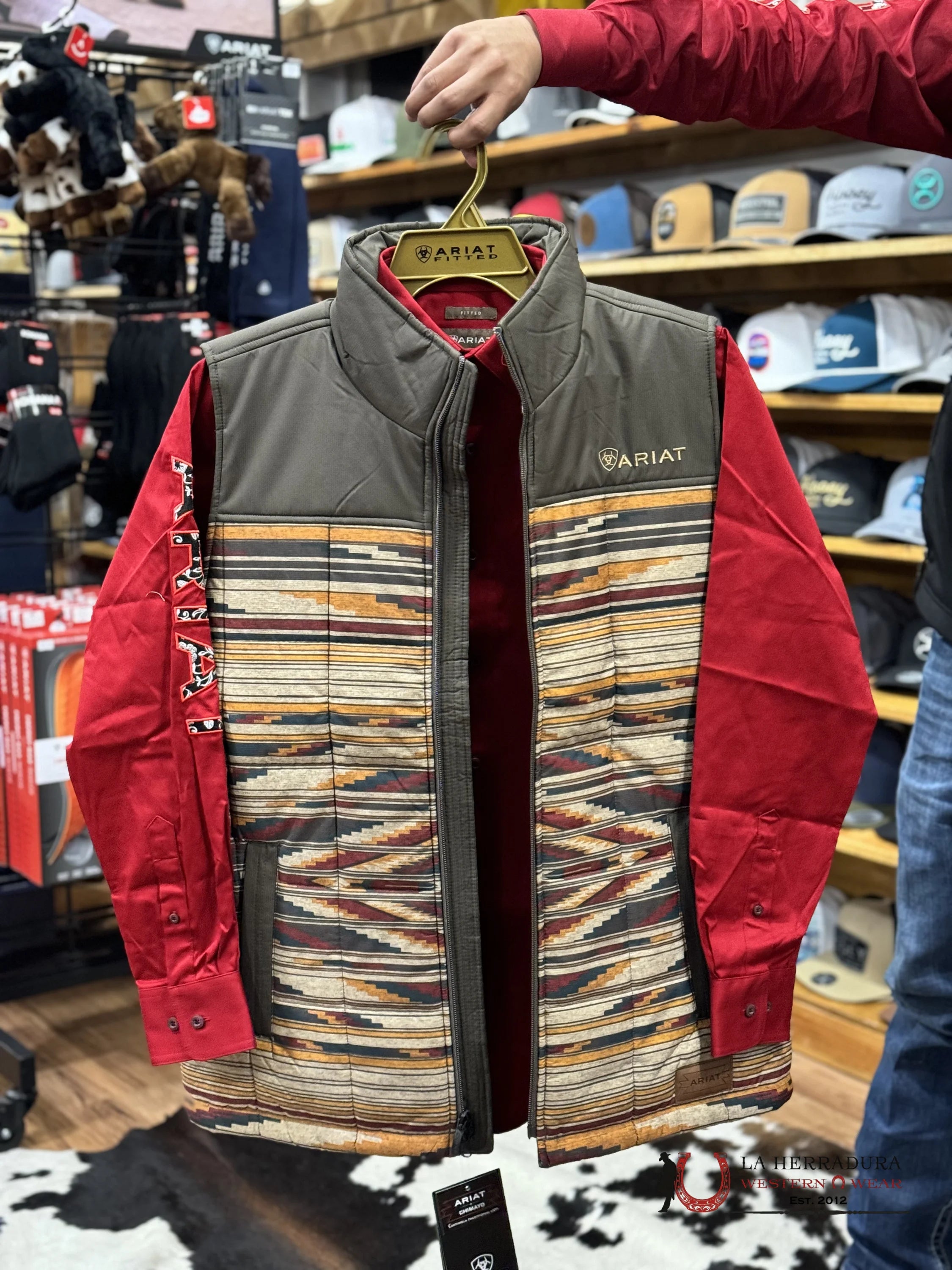 Ariat Vest Chimayo Crius Saltillo Ropa Hombres