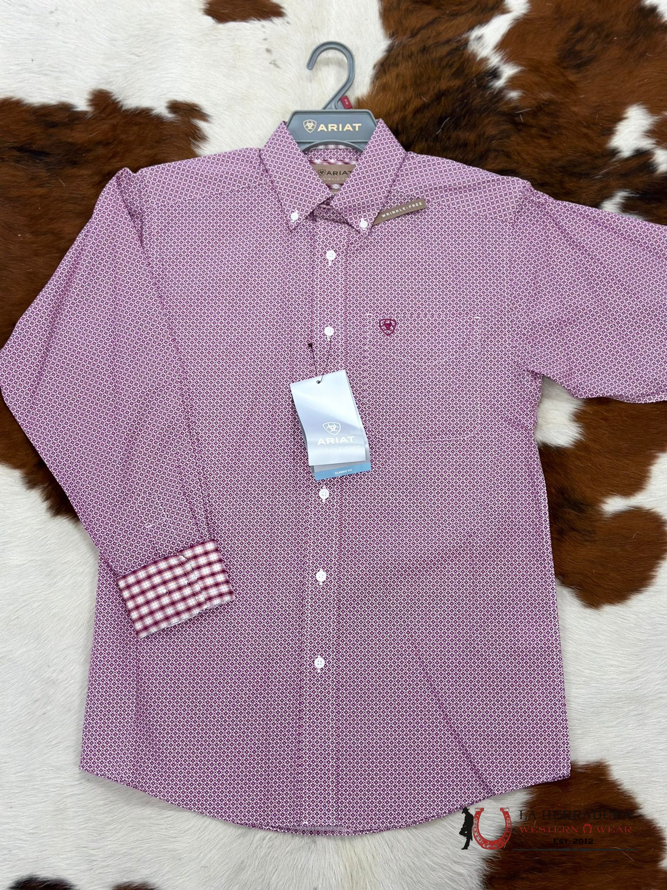 Ariat Vince Classic Long Sleeve Shirt Ropa Hombres