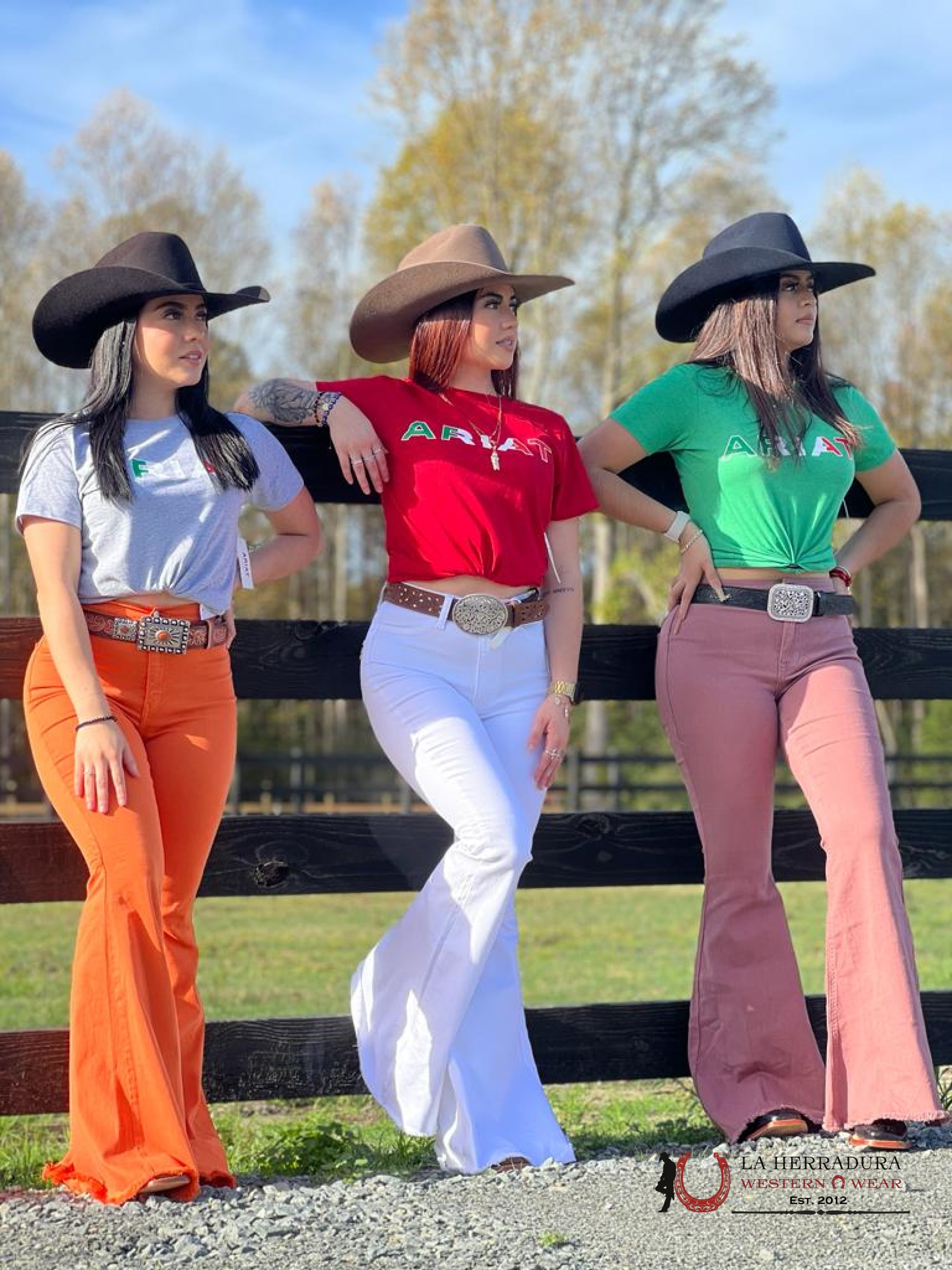 Ariat Viva Mexico T-Shirt Grey-Red-Green-Black Ropa Mujeres