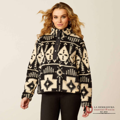 ARIAT WOMEN BERBER WINSLOW SOUTHWEST PRINT PULLOVER 10053010