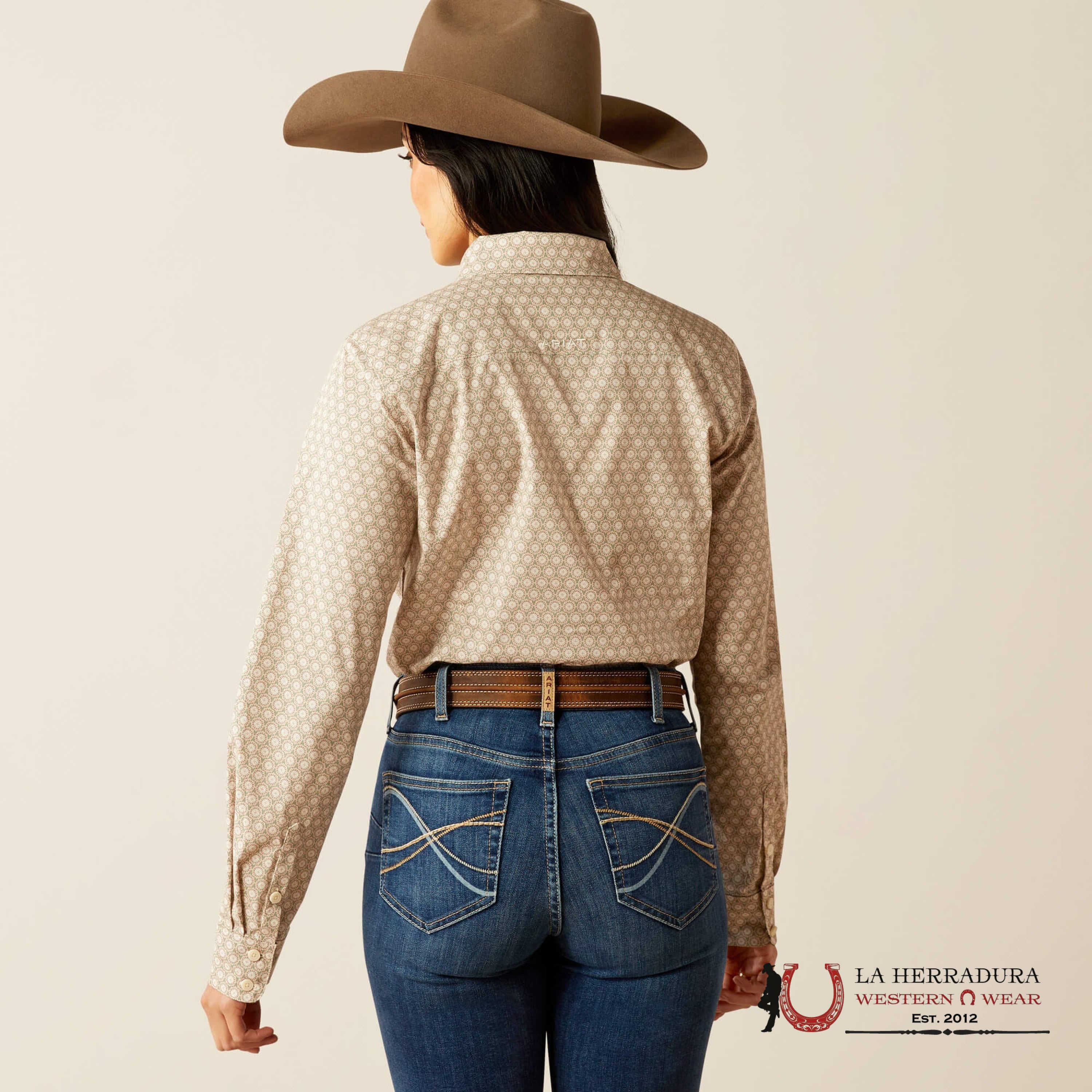 ARIAT WOMEN CAIDAN BEA SPRAY LONG SLEEVE SHIRST 10053952 ROPA MUJERES