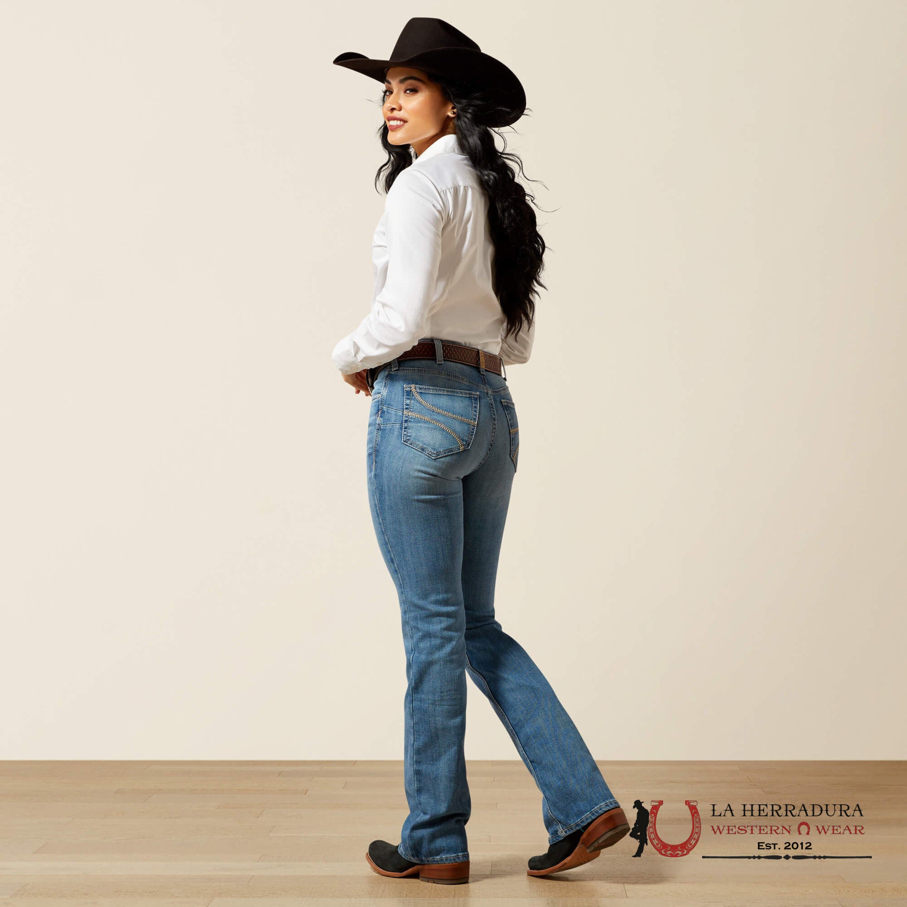 ARIAT WOMEN CHALLIS HIGH RISE BOOT CUT JEANS 10061735 ROPA MUJERES