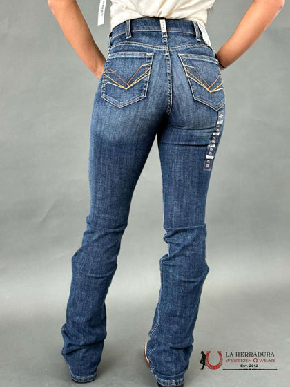 ARIAT WOMEN HIGH RISE BOOT CUT ARKANSAS JEANS- 10040802