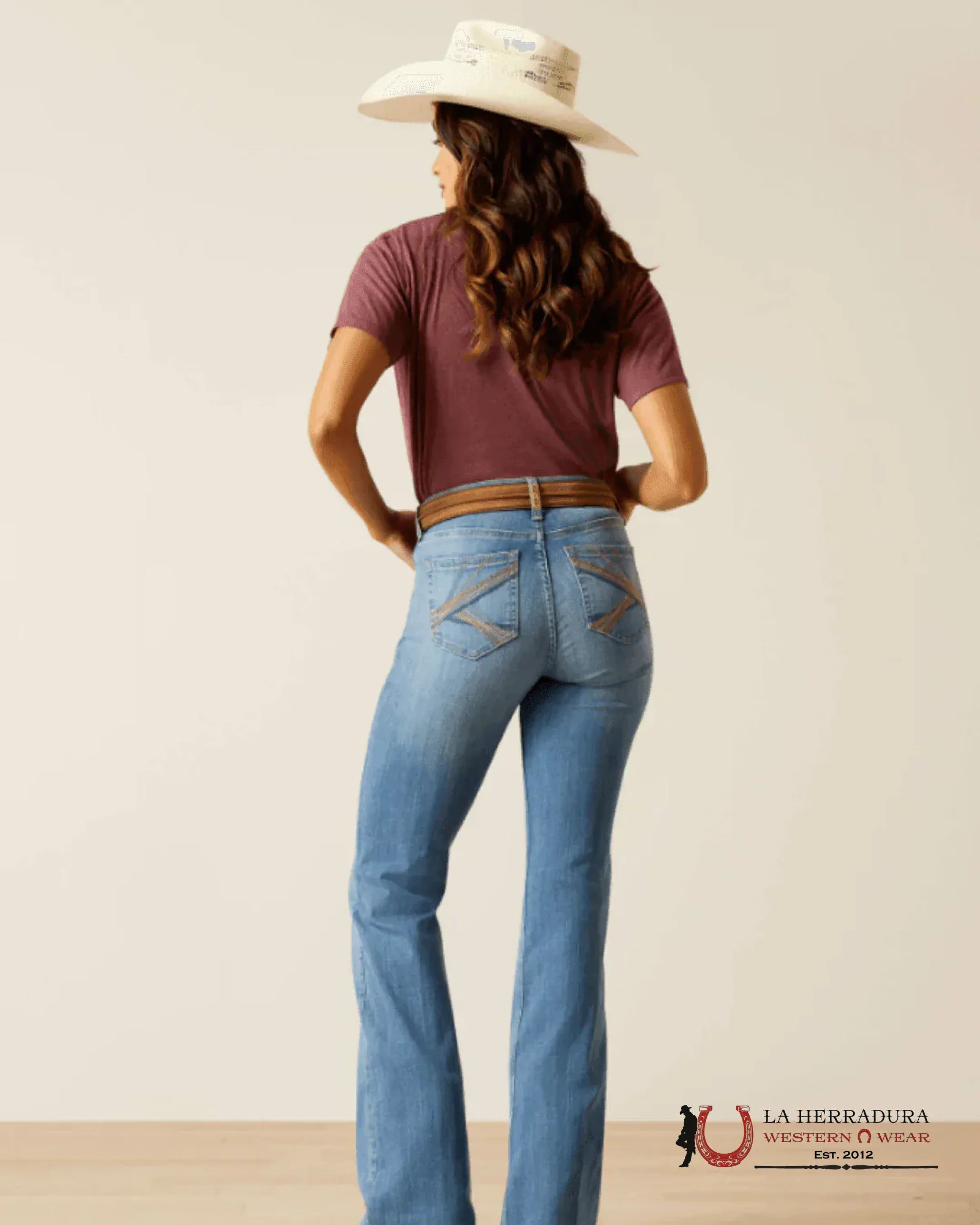 ARIAT HIGH RISE SLIM TROUSER GLENDALE- 10051614 ROPA MUJERES