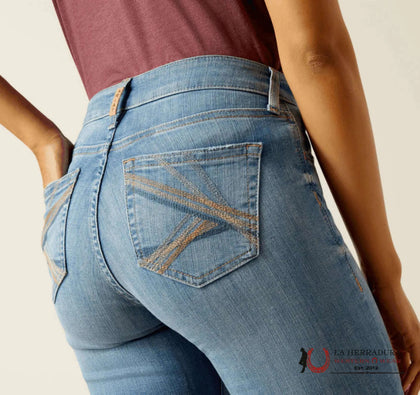 ARIAT PANTALÓN VAQUERO CEÑIDO DE TIRO ALTO GLENDALE PARA MUJER - 10051614