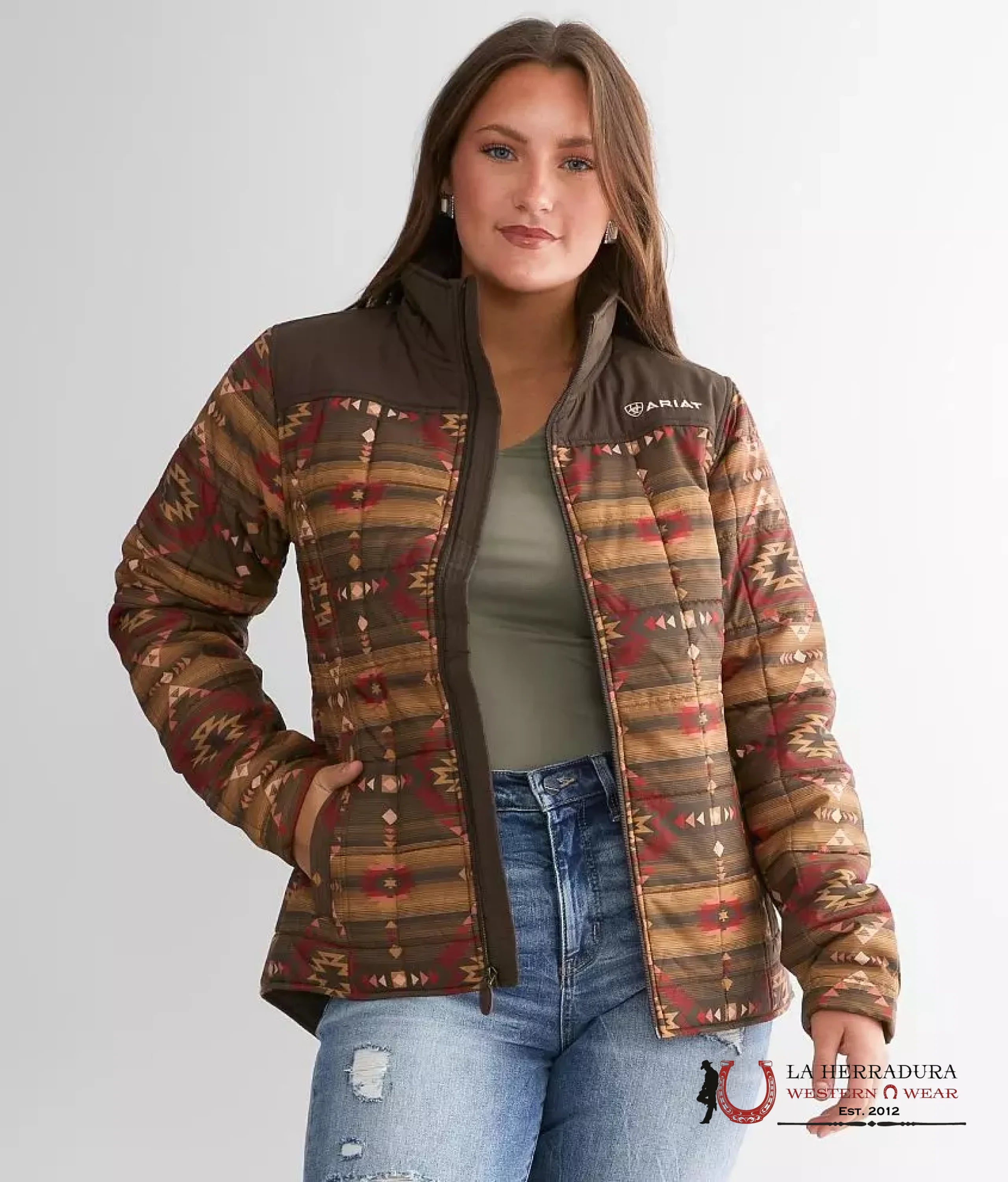 ARIAT WOMEN JACKET REAL CRIUS CANYONLANDS PRINT 10041582 ROPA MUJERES