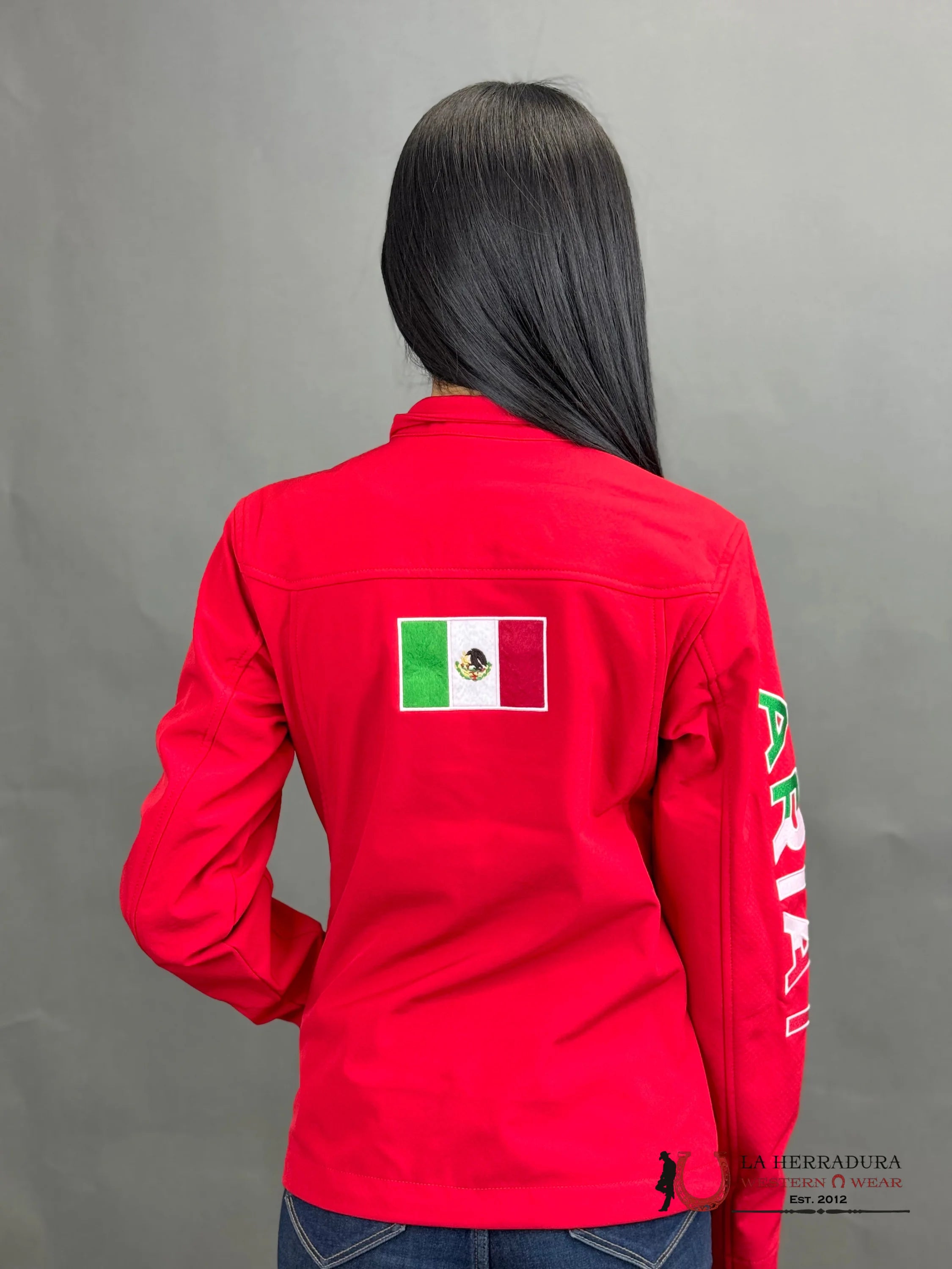 Ariat Jacket For Women Red Rojo Team Mexico Ropa Mujeres