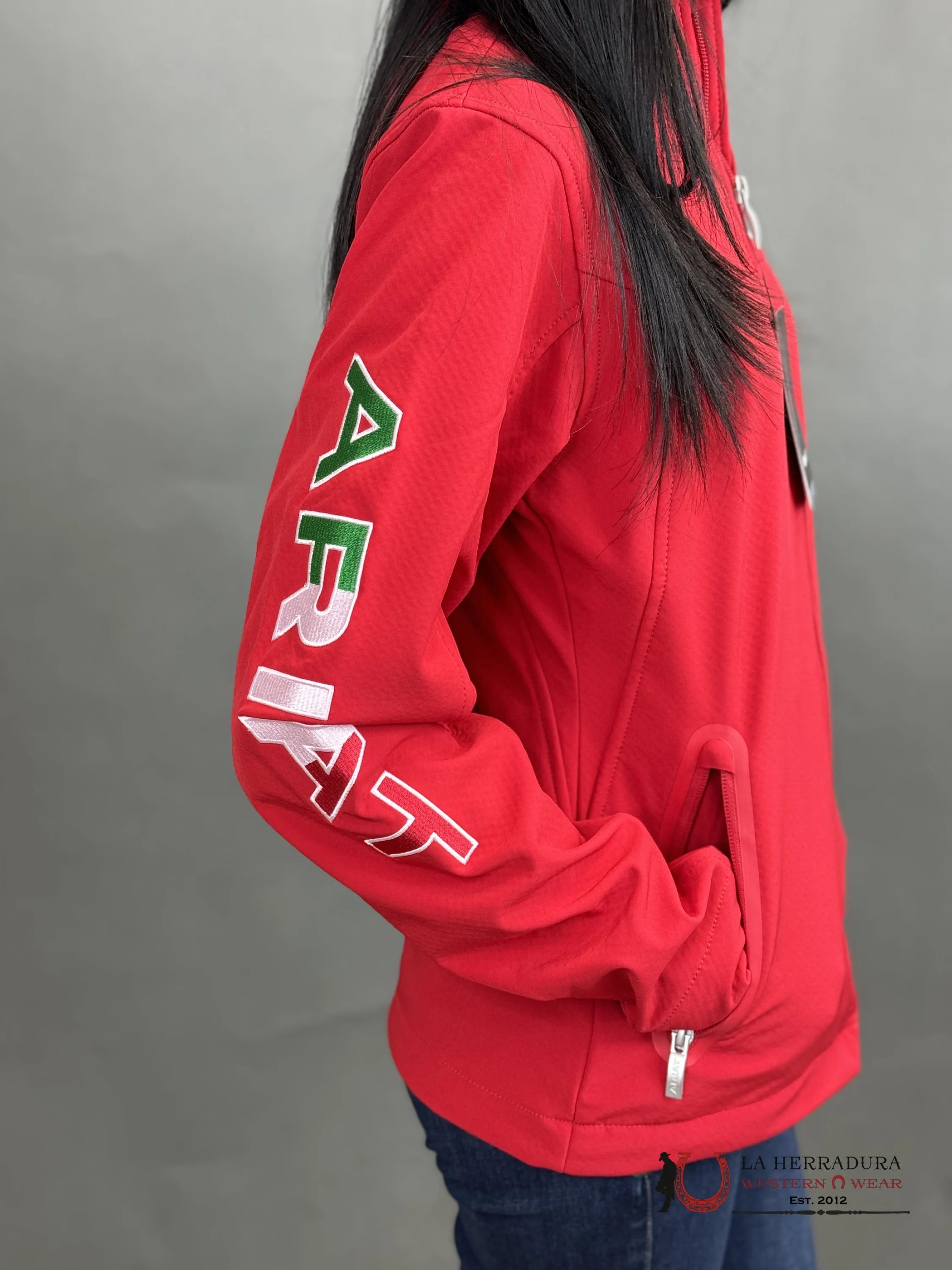 Ariat Jacket For Women Red Rojo Team Mexico Ropa Mujeres