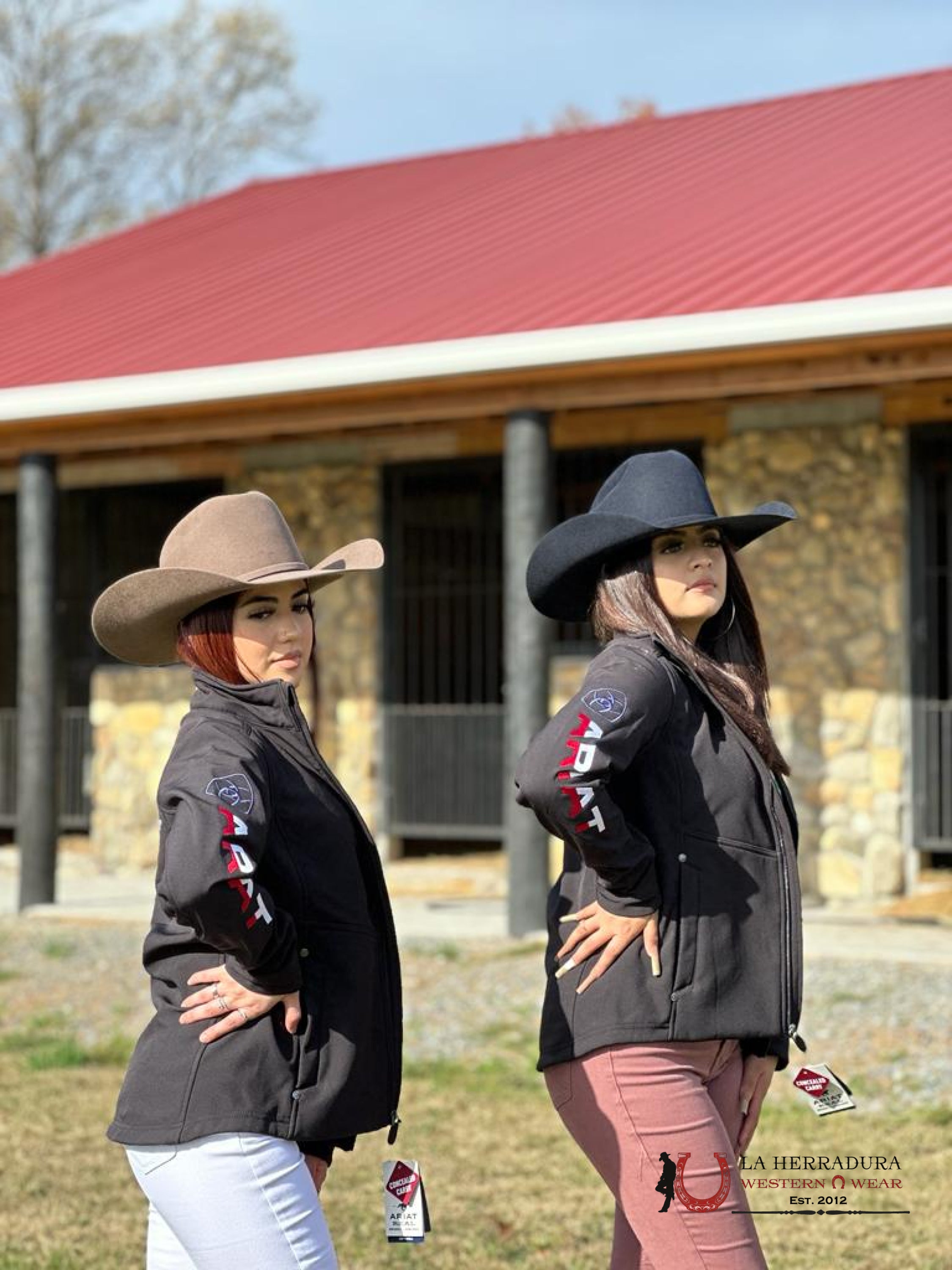 Ariat Jacket Texas Softshell Smu Black Ropa Mujeres