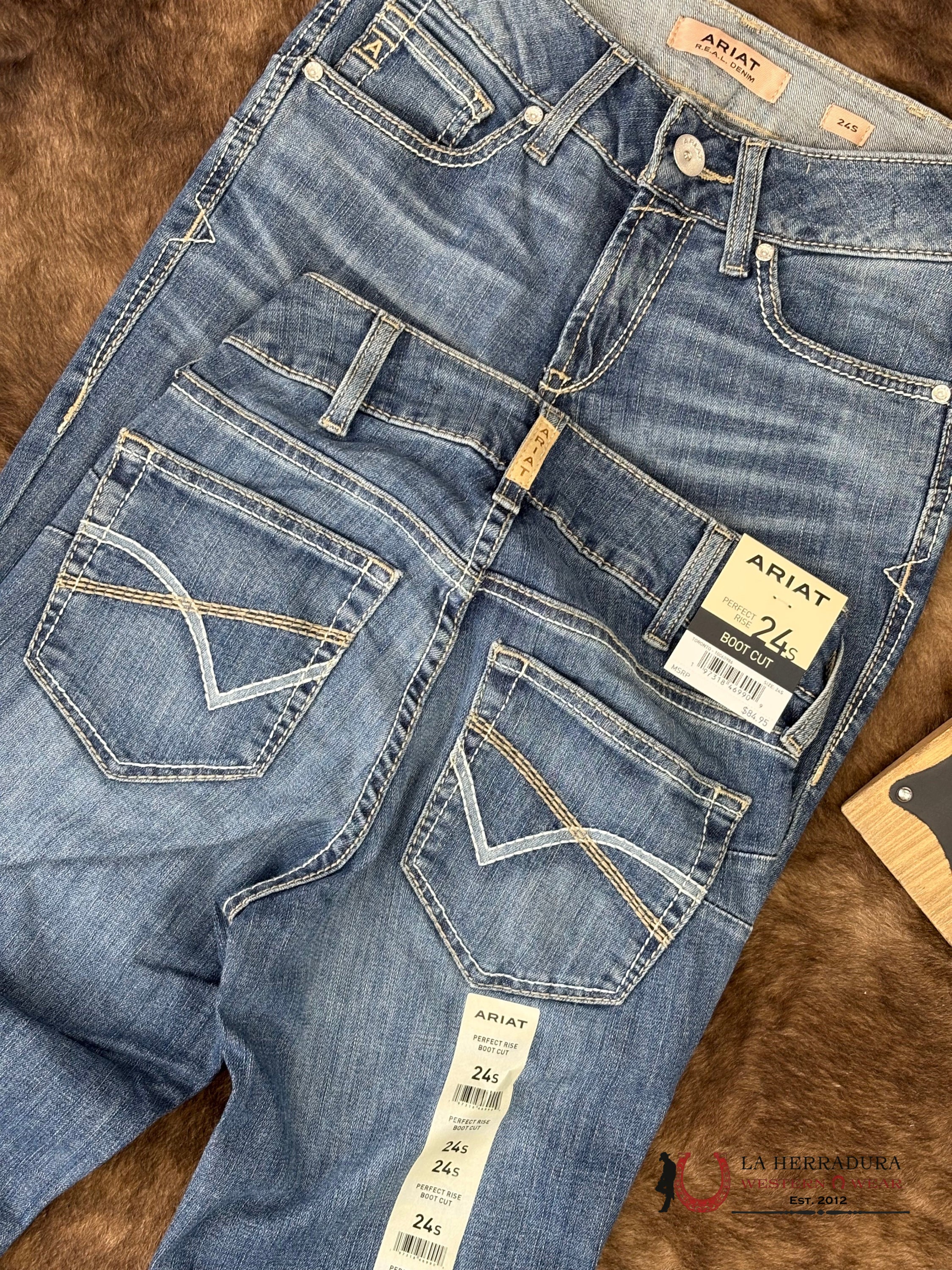 ARIAT WOMEN PERFECT RISE TORONTO BOOTCUT JEANS - 0986 ROPA MUJERES