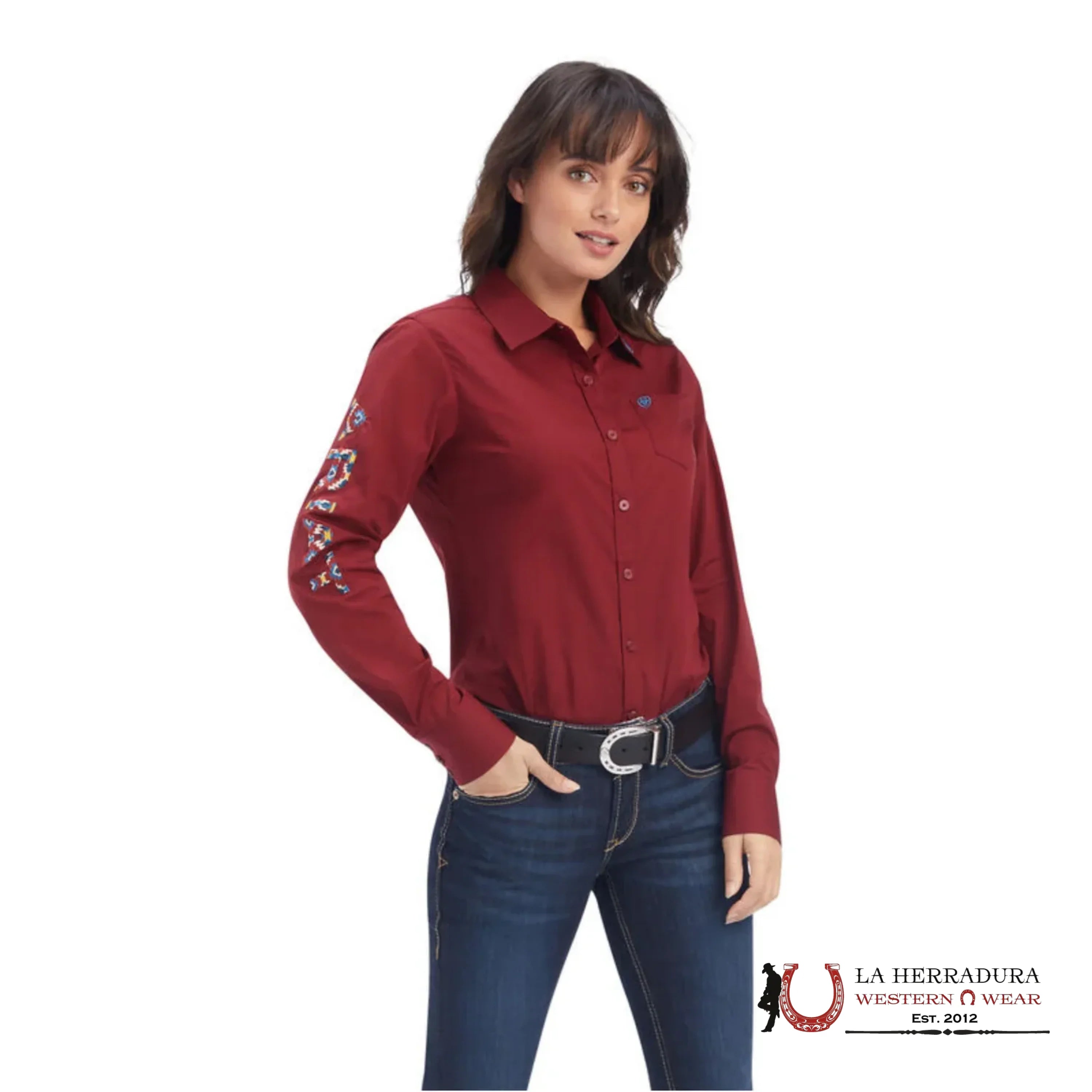 WOMEN ARIAT ROUGE RED 10041434 ROPA MUJERES