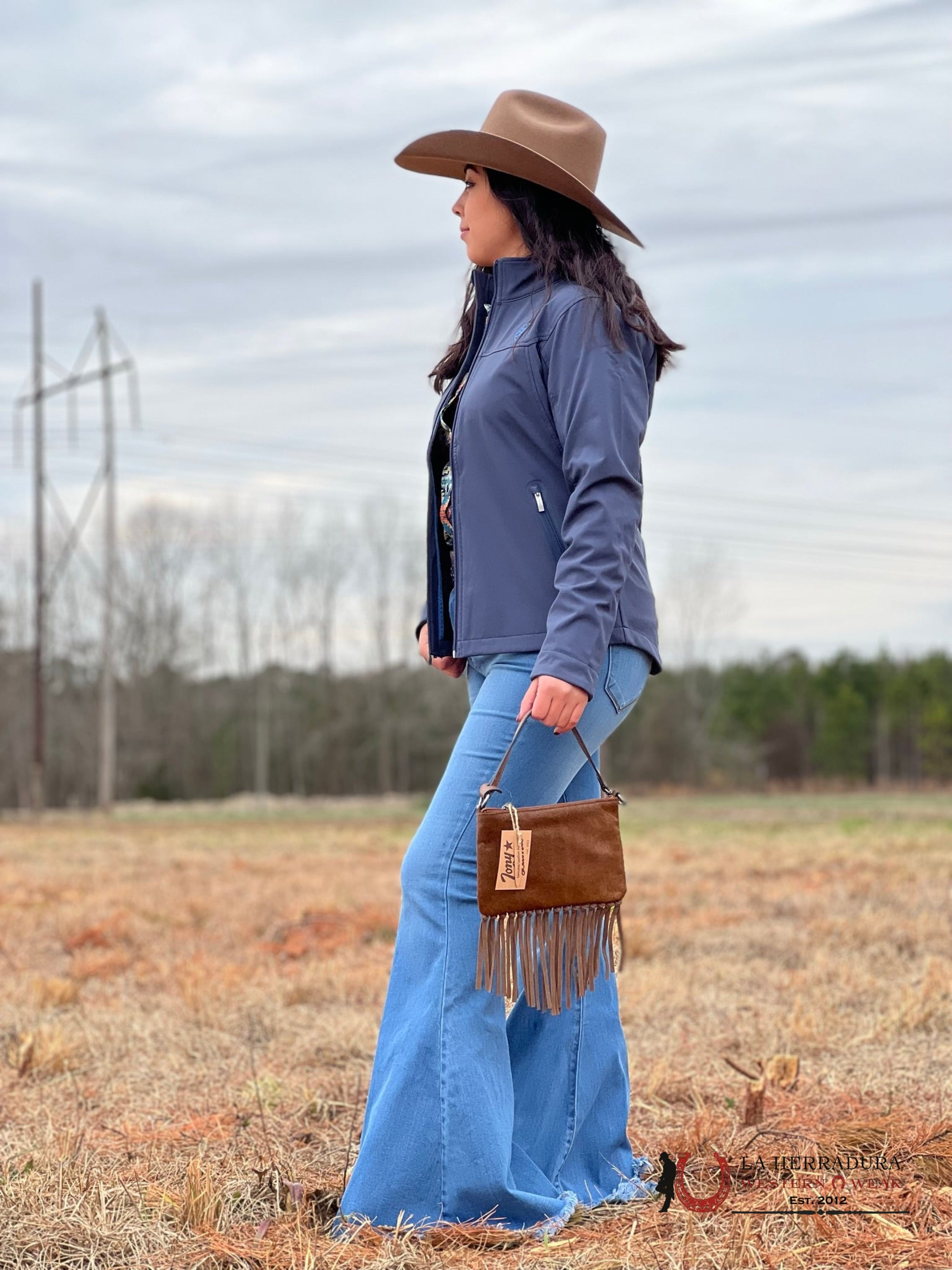 Ariat Jackets For Women Blue Serape Logo Ropa Mujeres