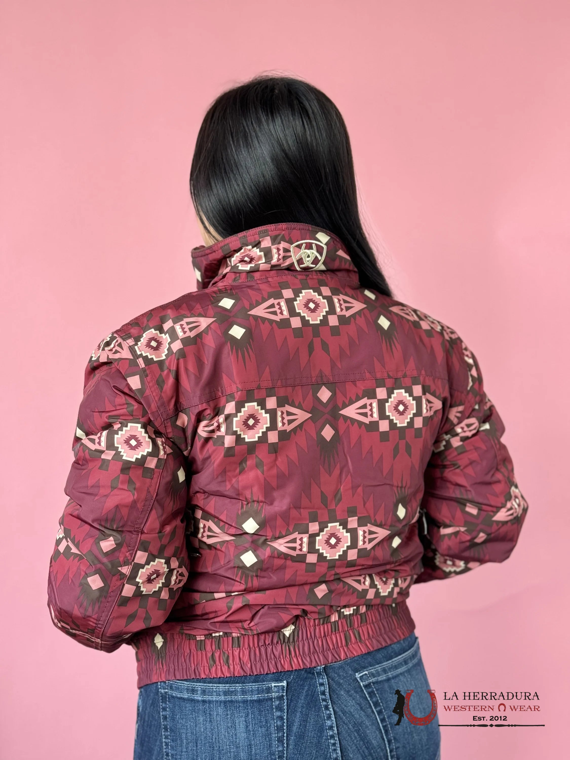 Ariat Jacket Alamo Print Western Stable Ropa Mujeres