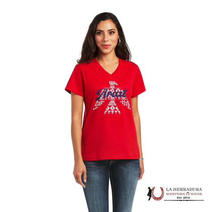 ARIAT WOMEN T-SHIRT REAL FIREBIRD SALSA 10040534