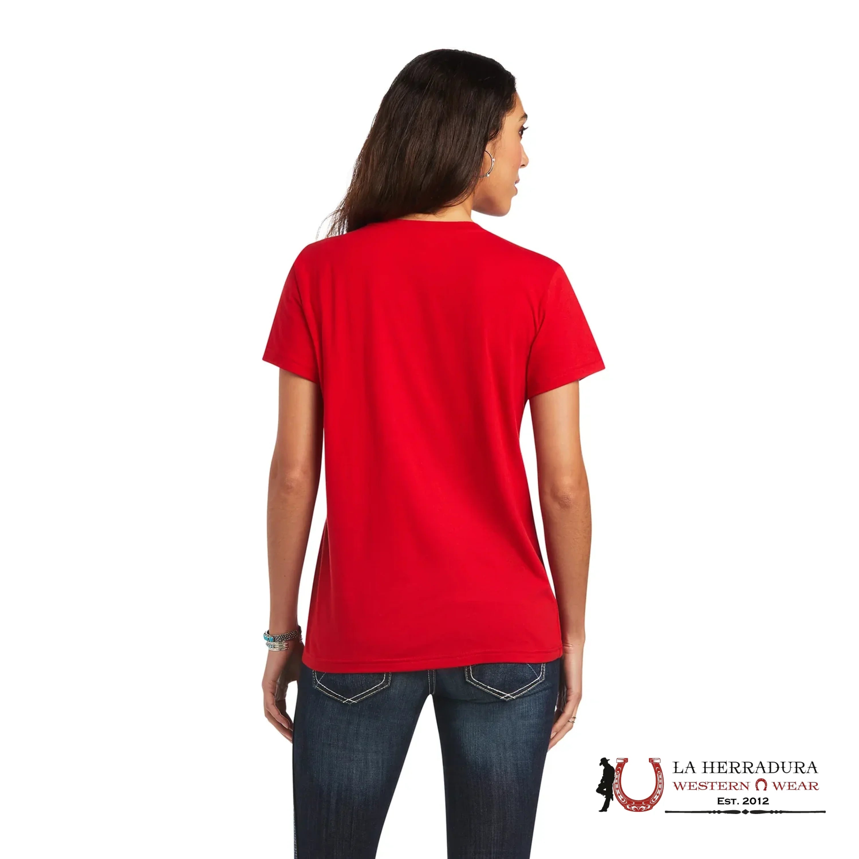 ARIAT WOMEN T-SHIRT REAL FIREBIRD SALSA 10040534 ROPA MUJERES