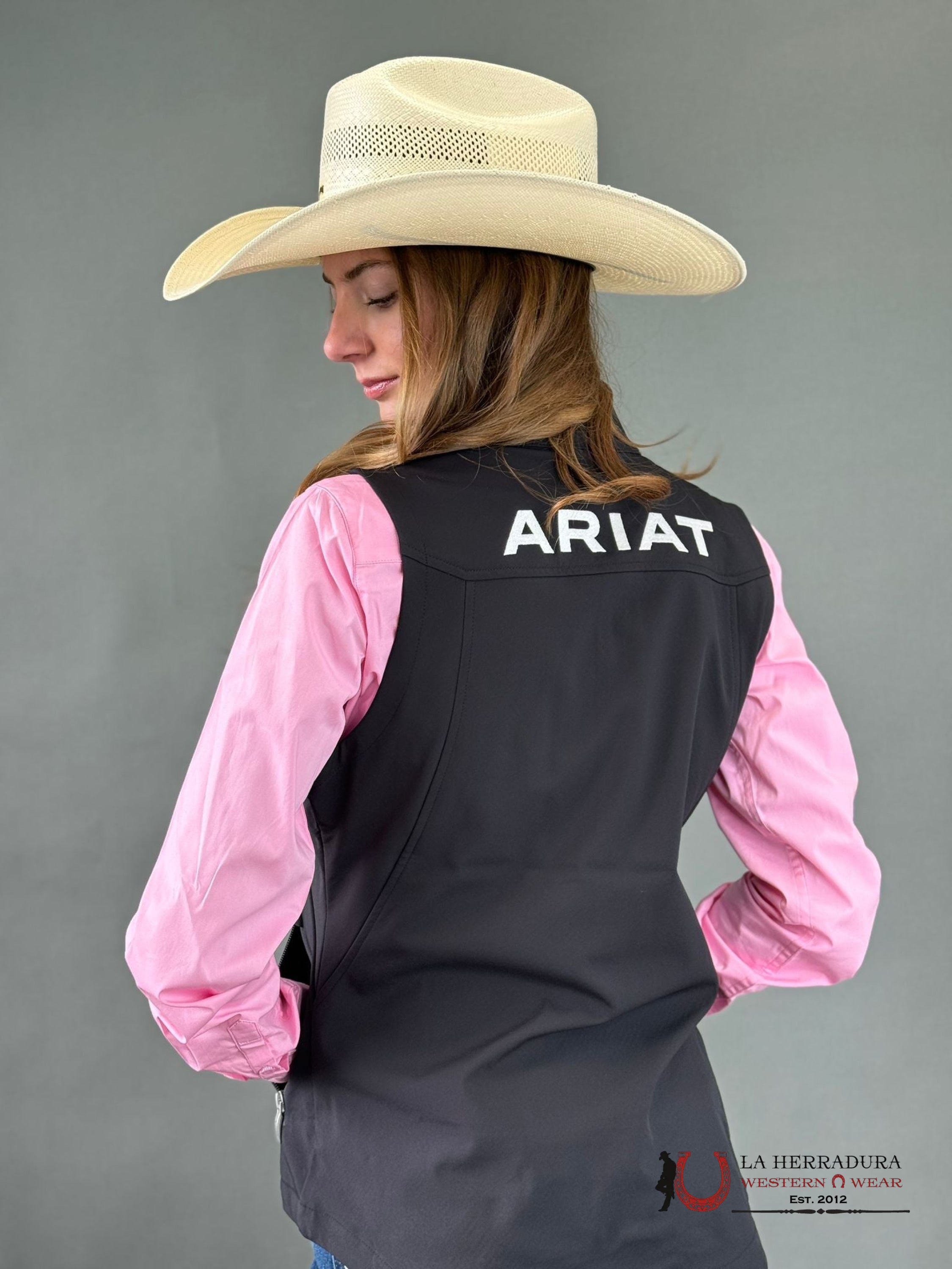 Ariat Vest Team Softshell Black Womens Ropa Mujeres