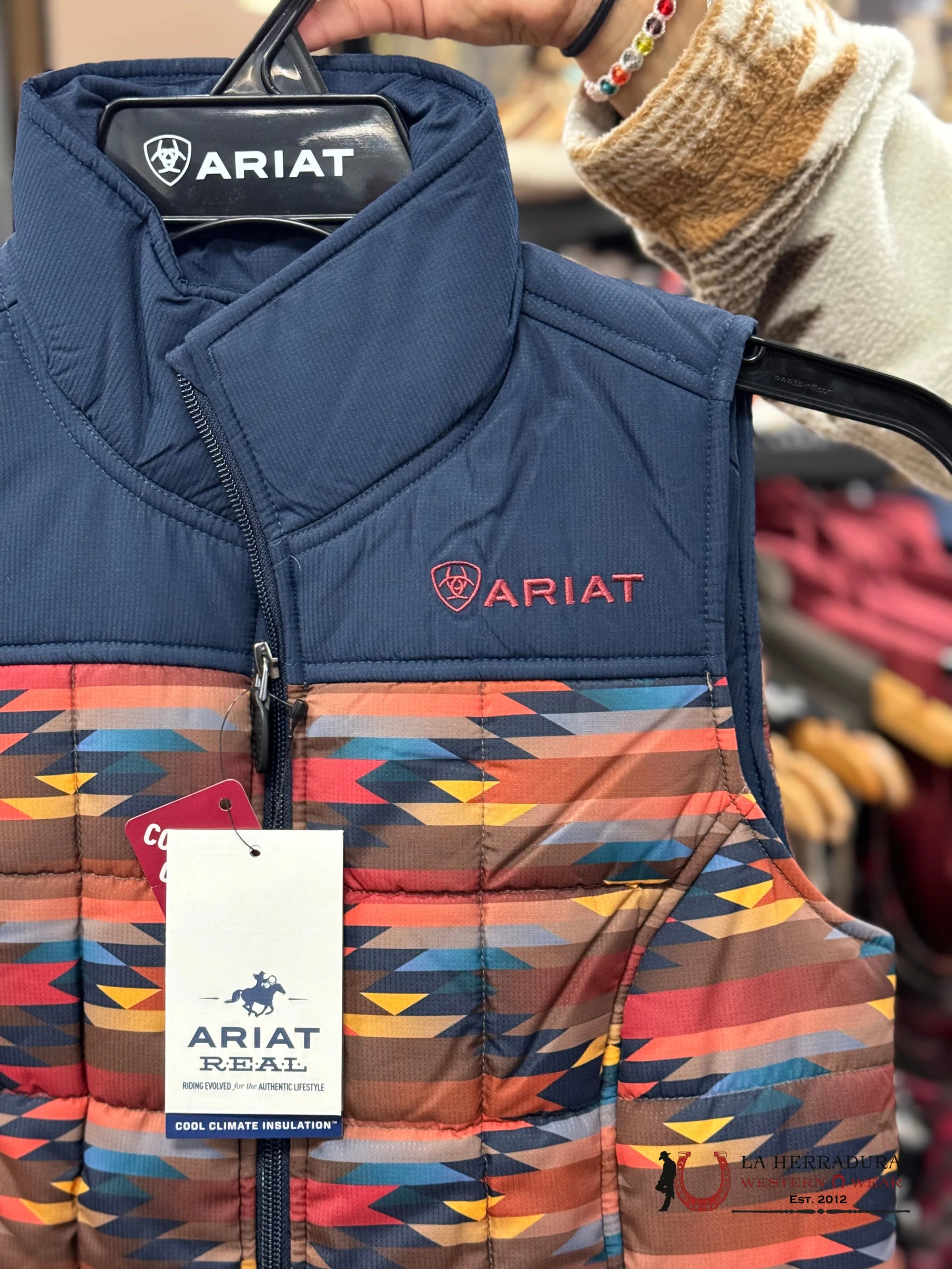 Ariat Vest. Crius Ins Mirage Print Ropa Mujeres