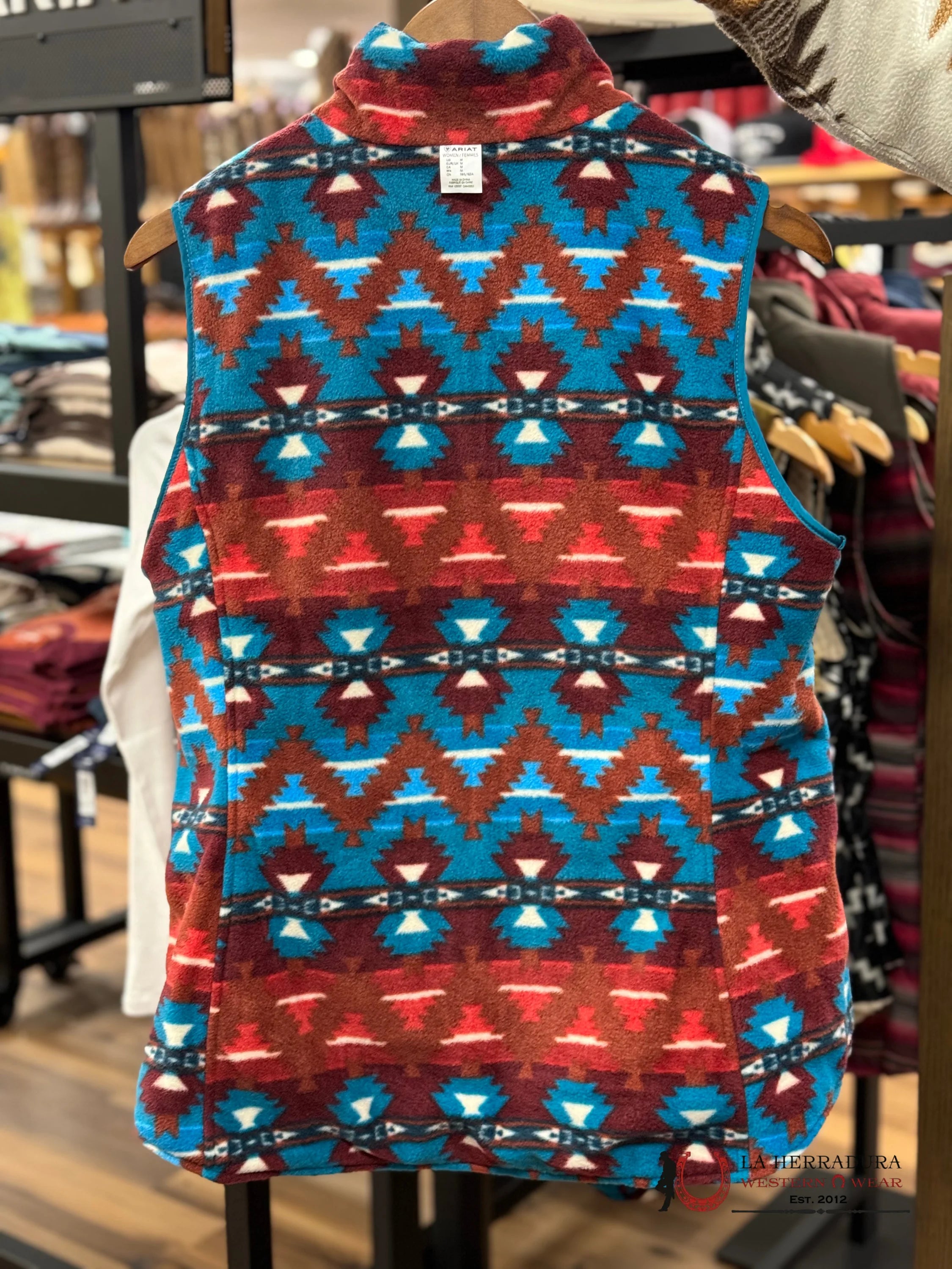 Ariat Vest Dilon Ins Reversible Deep Lagon Ropa Mujeres