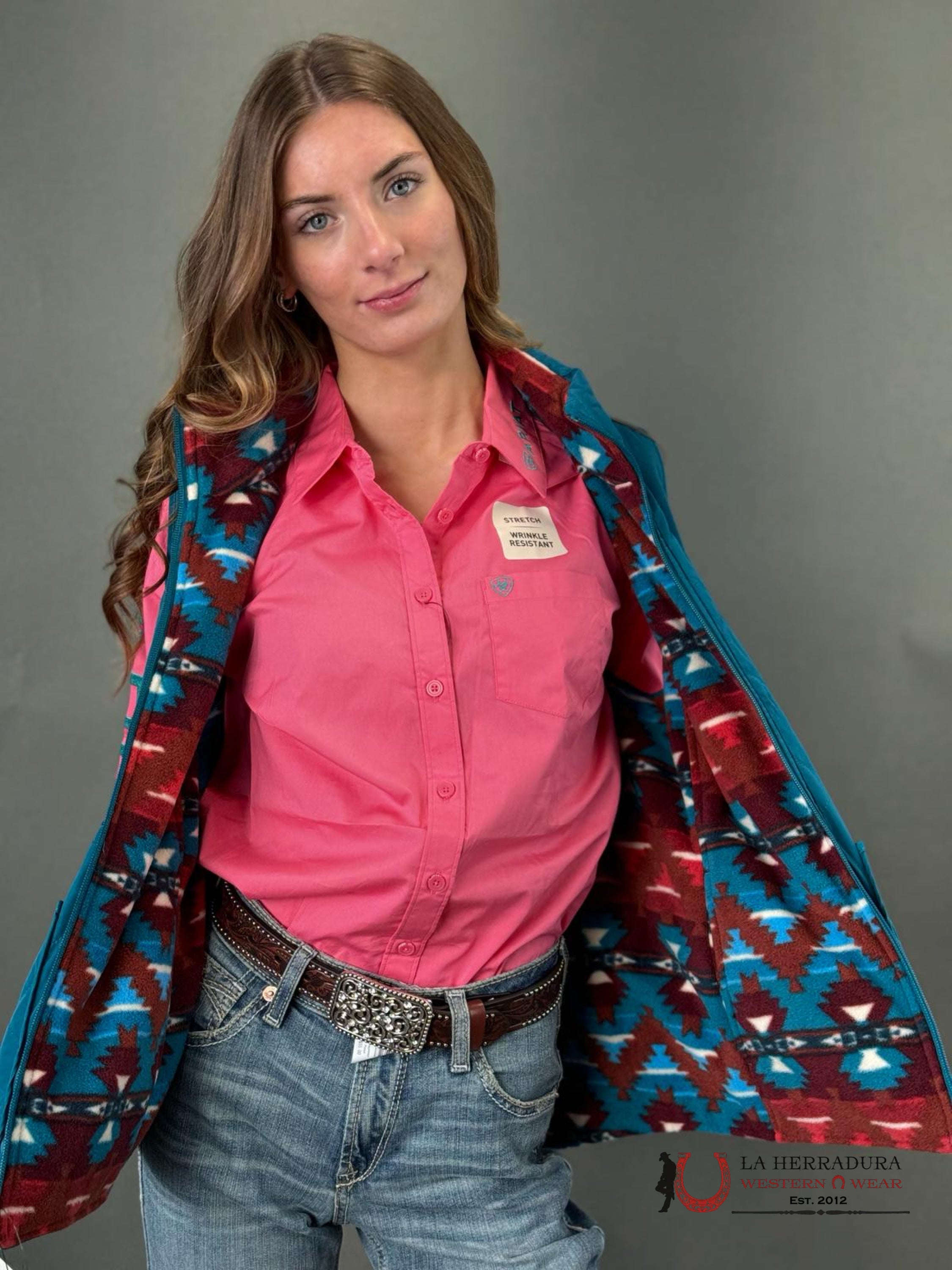 Ariat Vest Dilon Ins Reversible Deep Lagon Ropa Mujeres