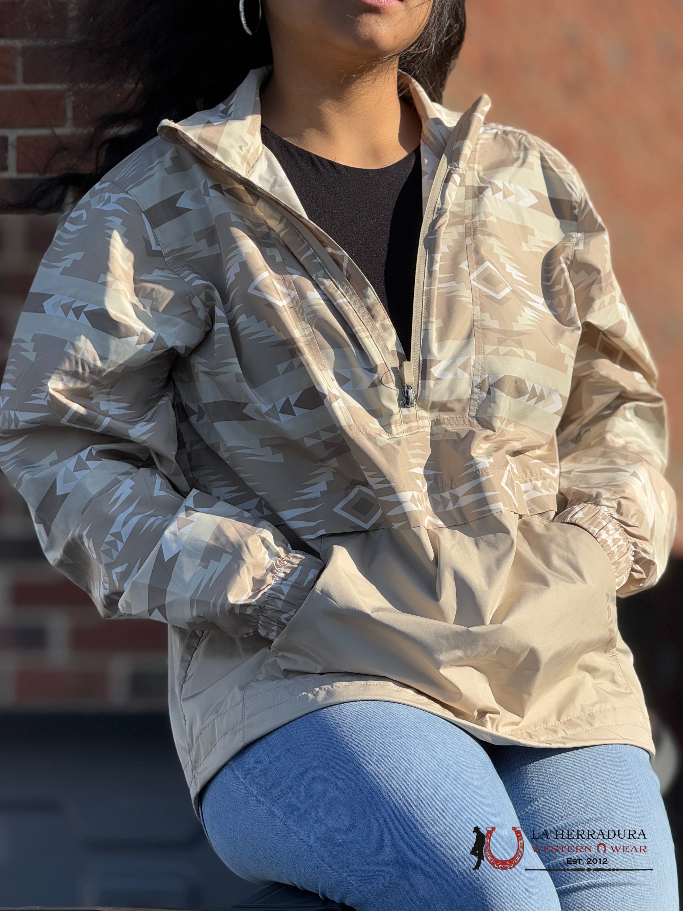 Ariat Women Whisper Pullover White Pepper Jacket Ropa Mujeres