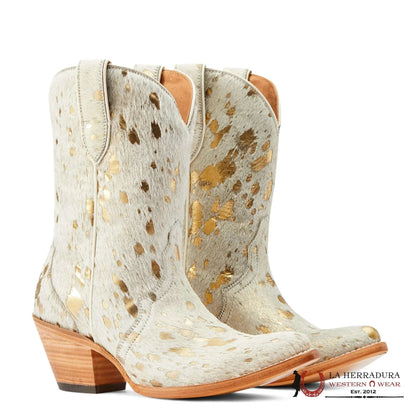 ARIAT WOMENS BANDIDA WHITE METALLIC HAIR ON 10044392