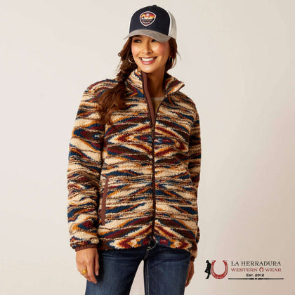Ariat Womens Chimayo Fleece Suncet Saltillo JCD 10046023