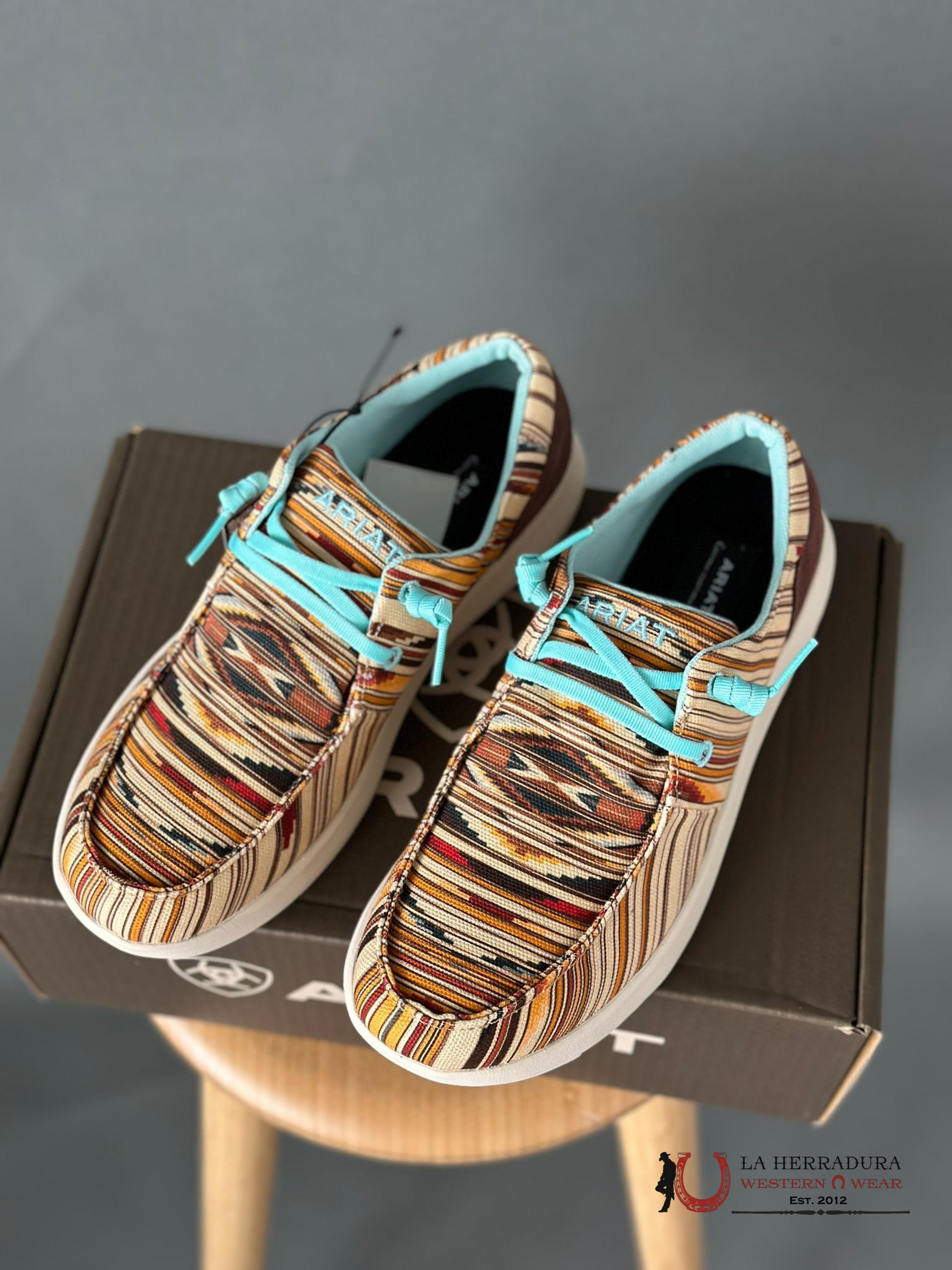 Ariat Womens Hilo Chimayo Santa Fe Mustard Zapatos Mujeres