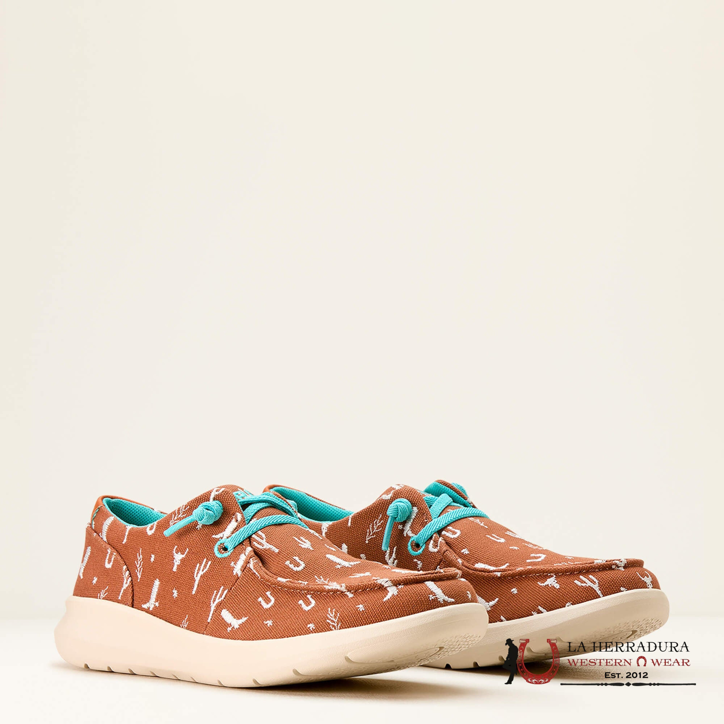 ARIAT WOMENS Hilo Doodle Sorrel Western Icons - 3763 ZAPATOS MUJERES