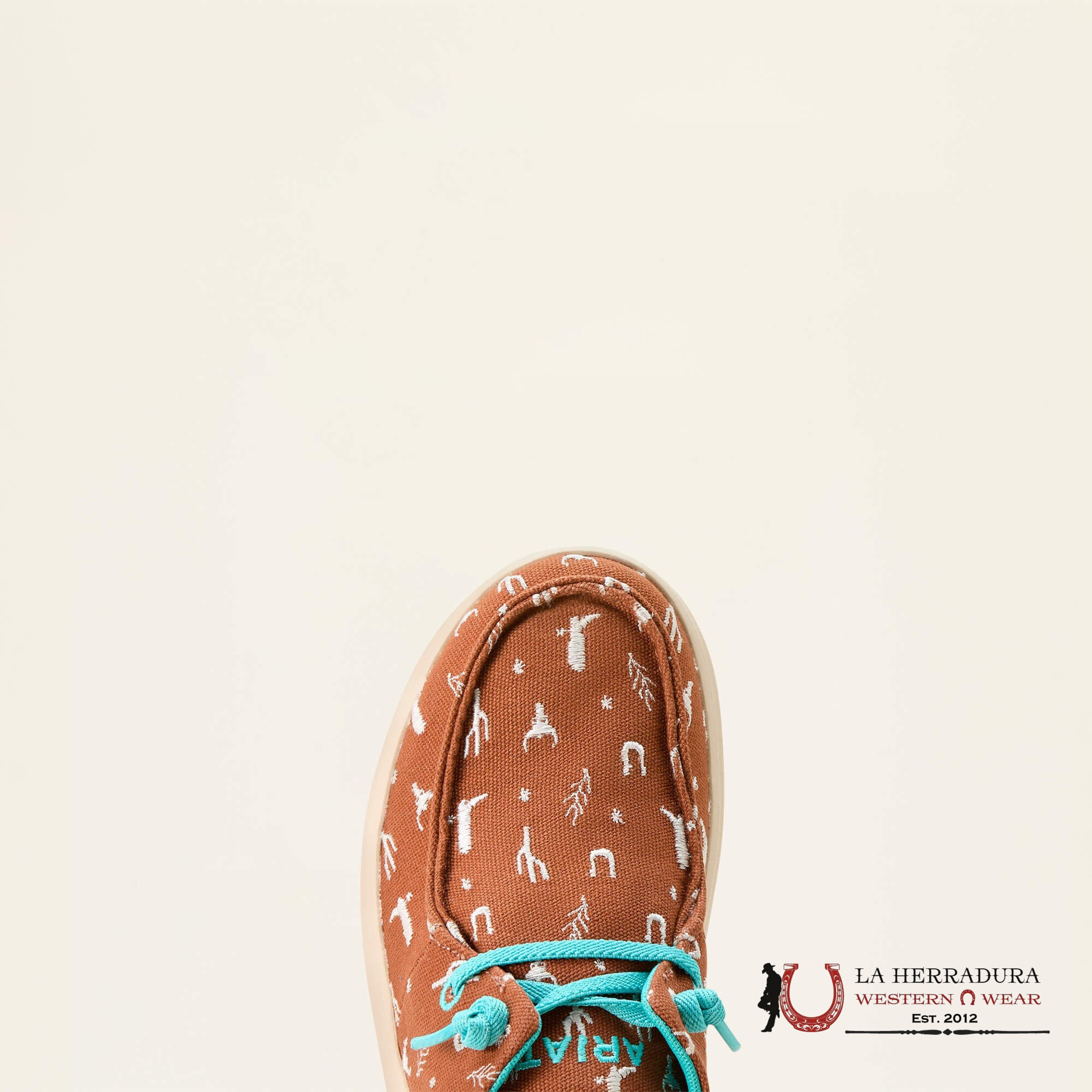 ARIAT WOMENS Hilo Doodle Sorrel Western Icons - 3763 ZAPATOS MUJERES