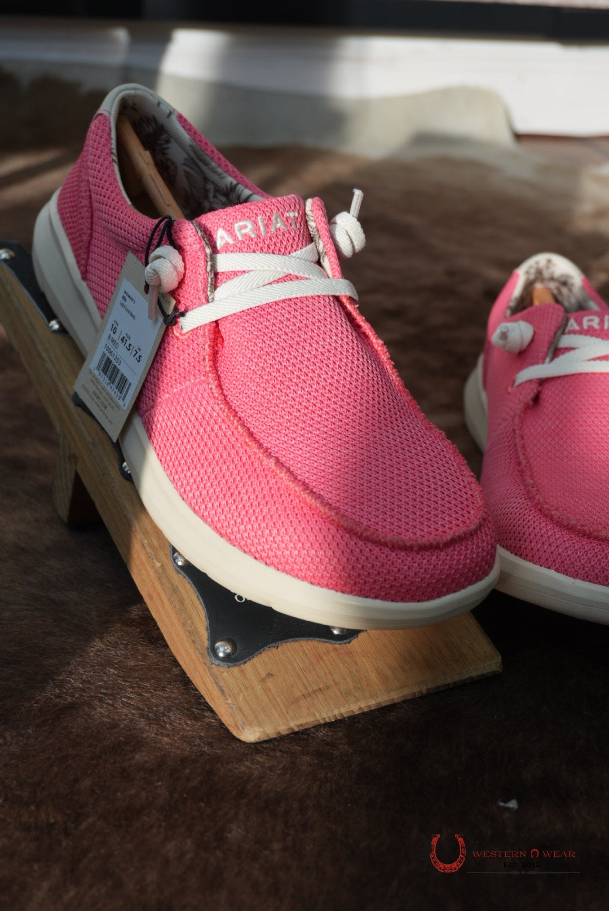 ARIAT WOMENS Hilo Light Coral Mesh Shoes - 1253 ZAPATOS MUJERES