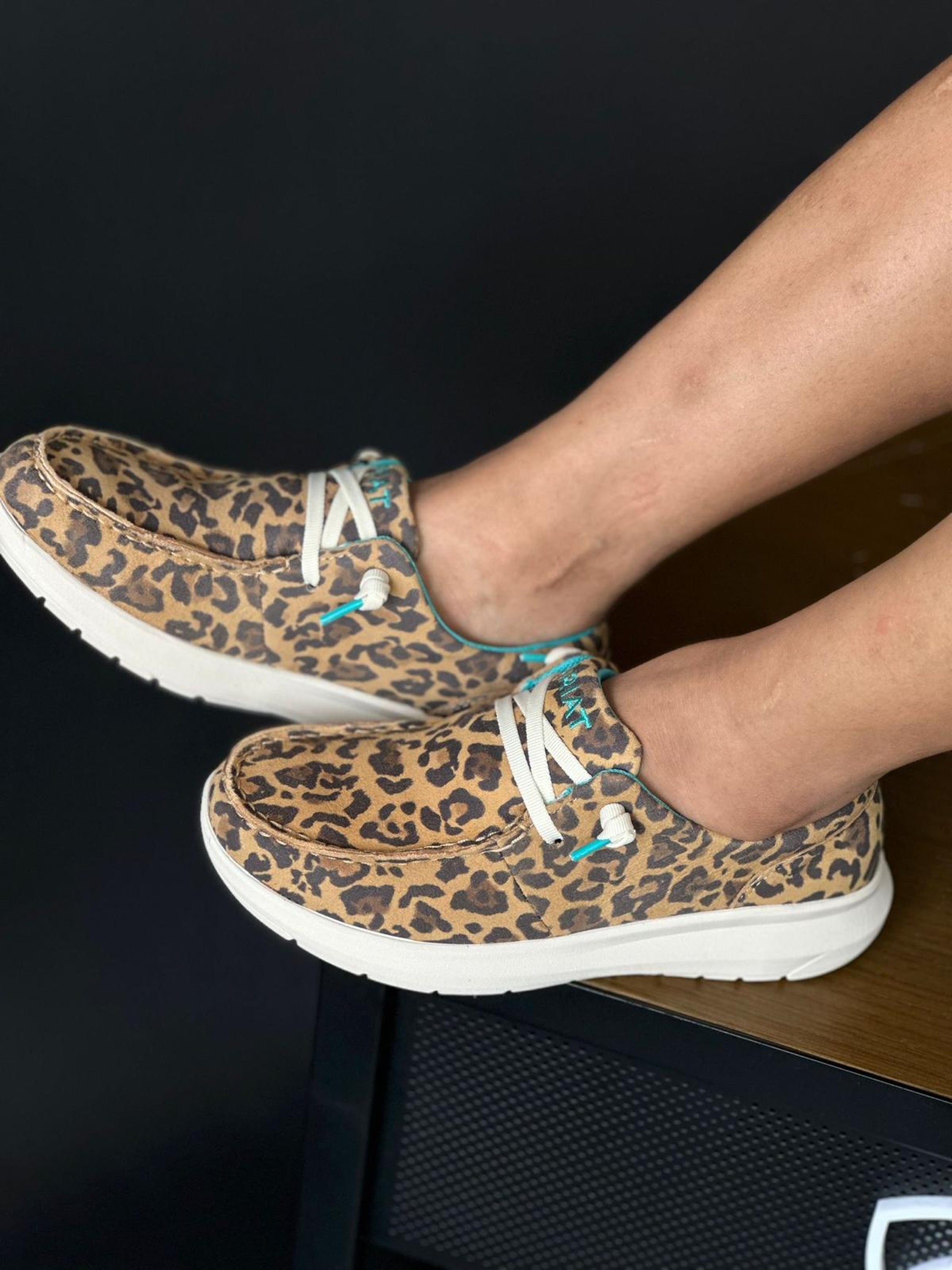 Ariat Womens Hilo Lively Leopard Zapatos Mujeres