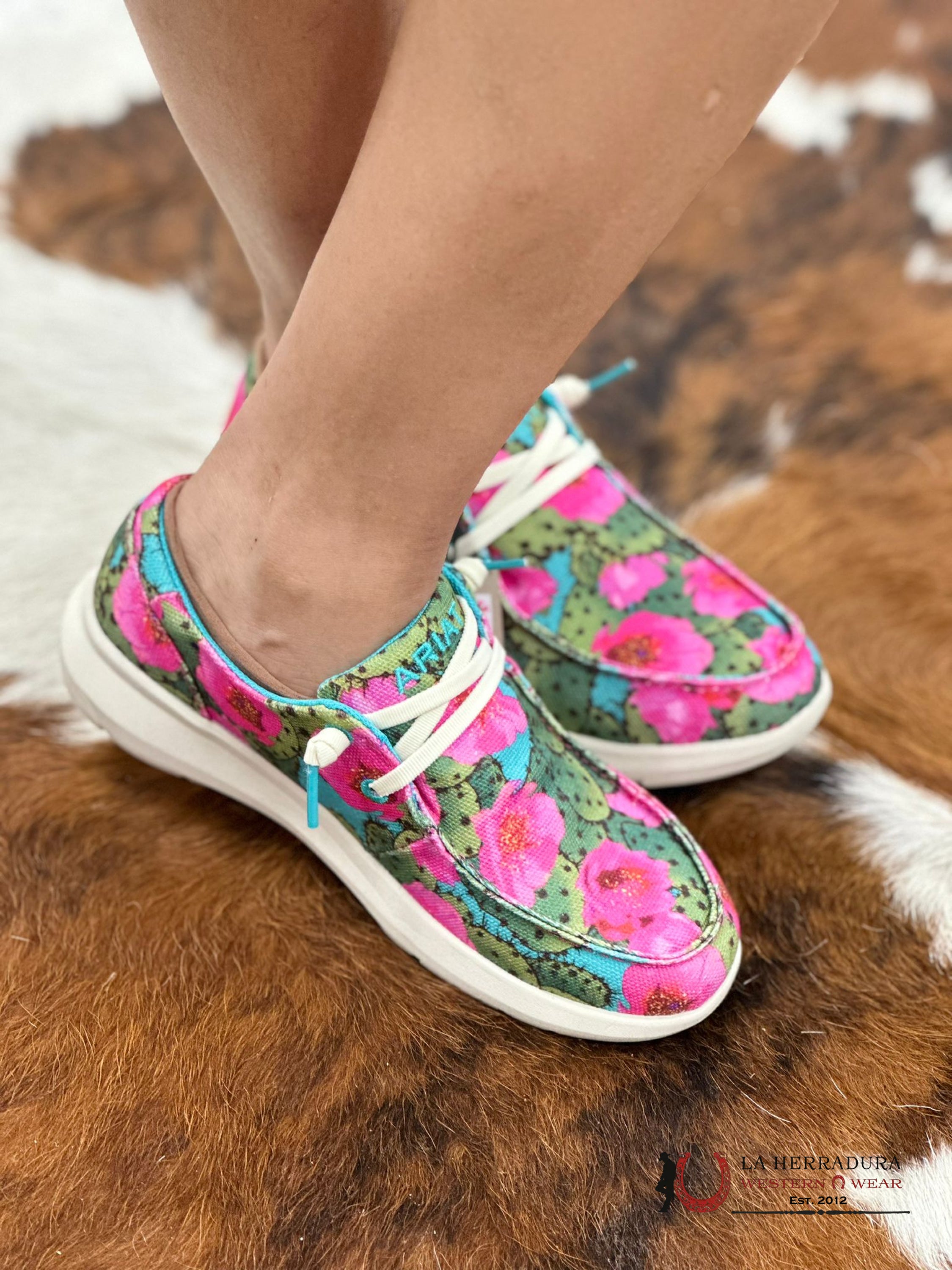 Ariat Womens Hilo Prickly Pear Zapatos Mujeres