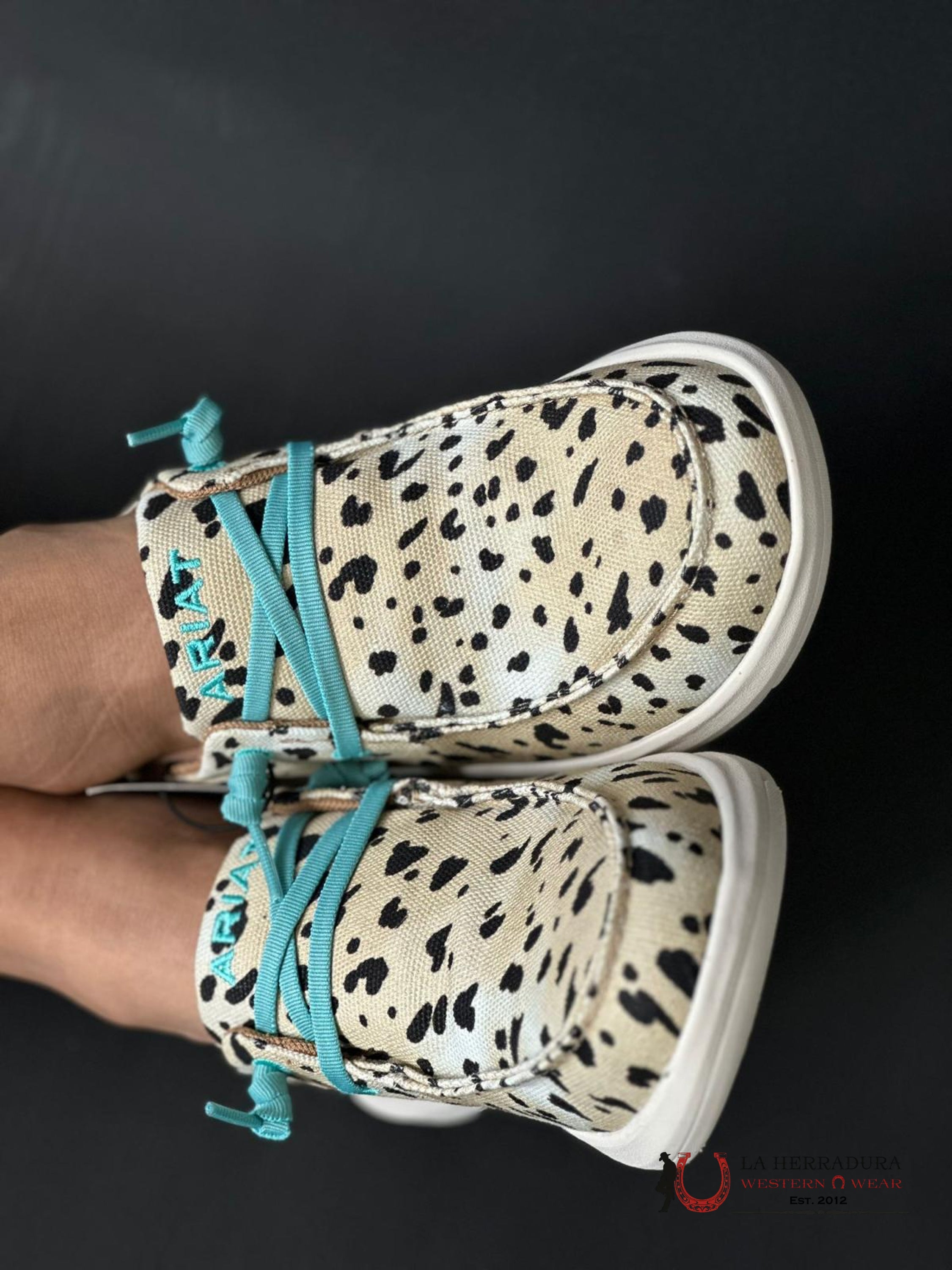 Ariat Womens Hilo Washed Animal Print Zapatos Mujeres