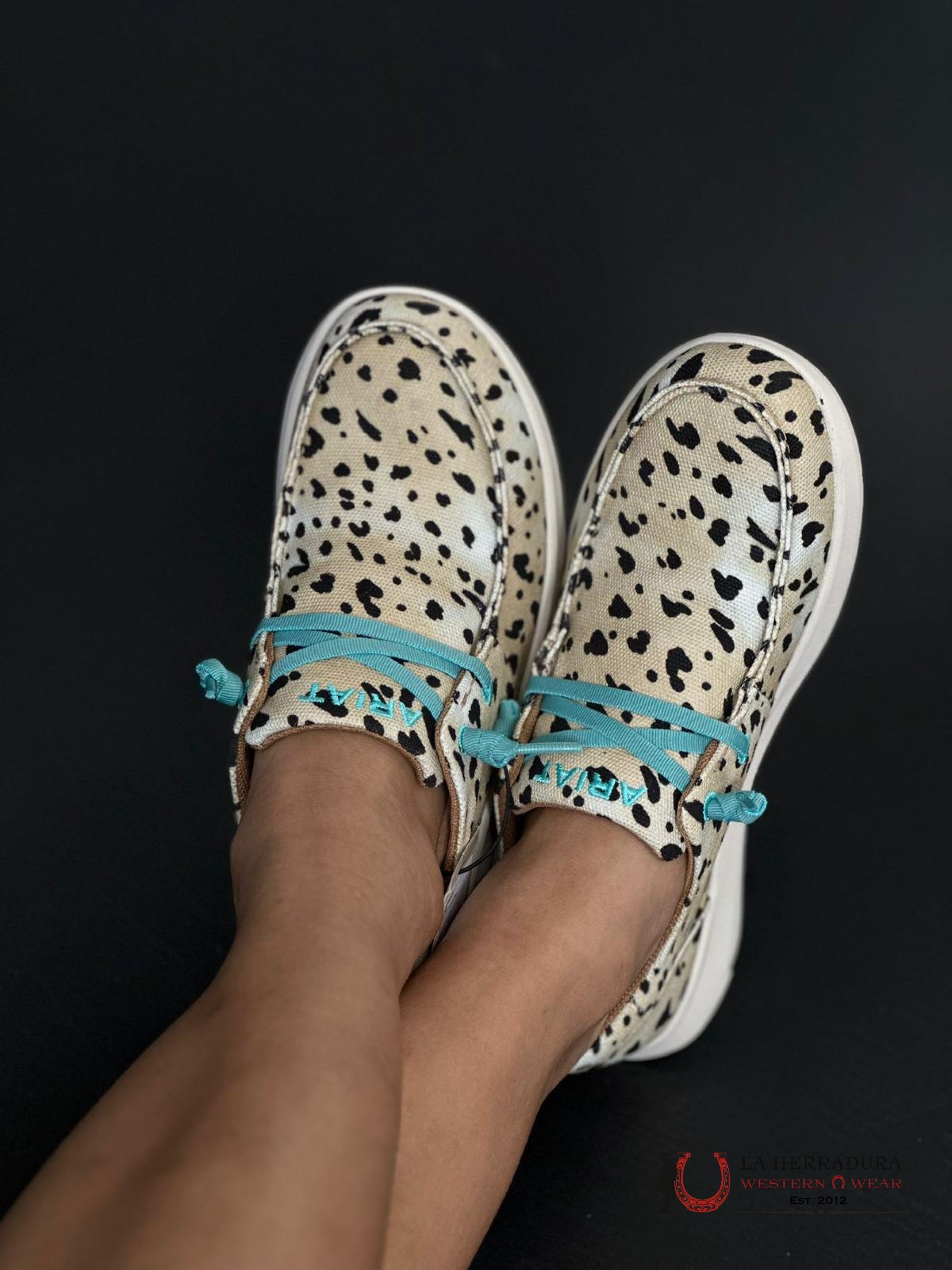 Ariat Womens Hilo Washed Animal Print Zapatos Mujeres