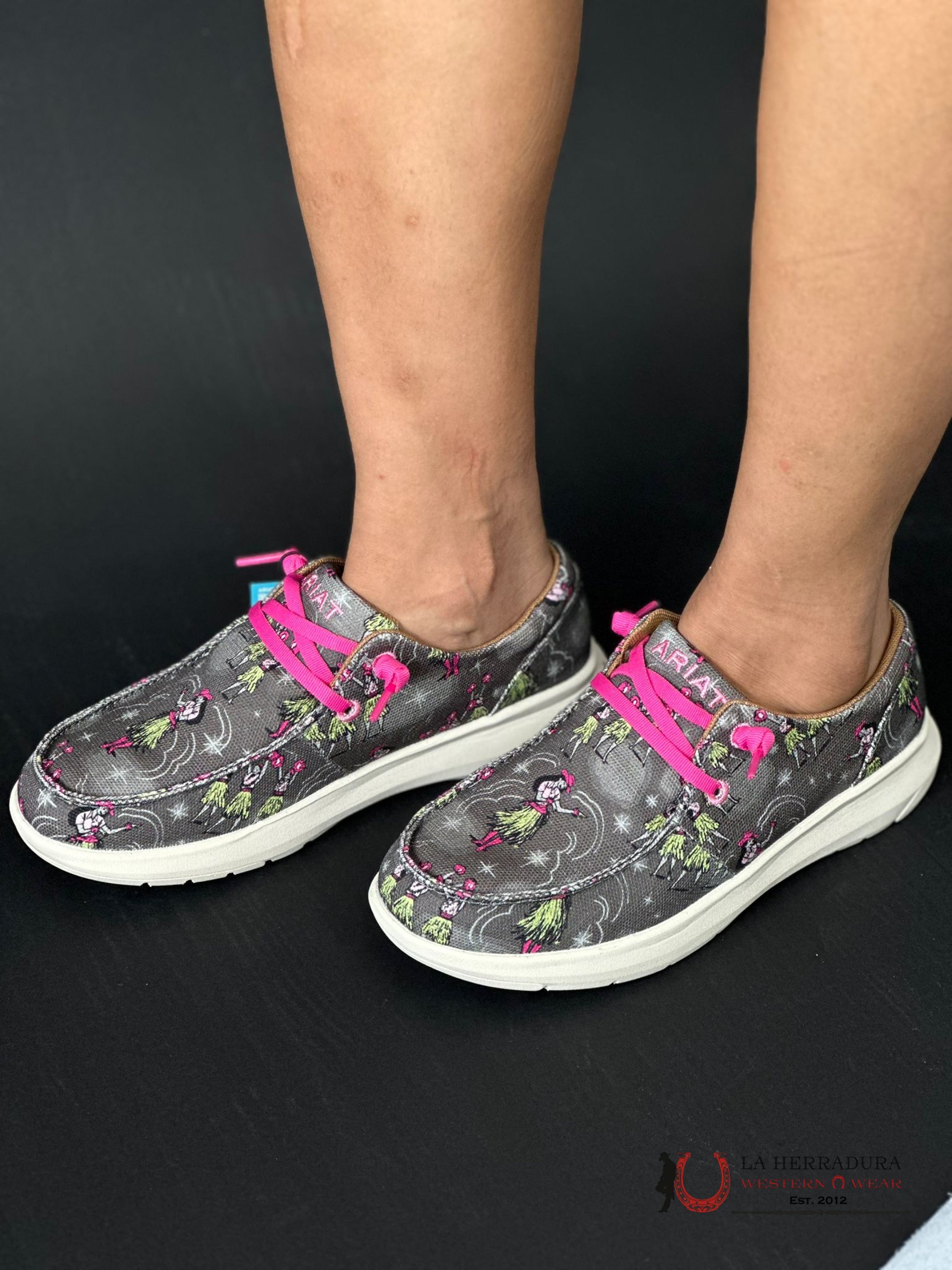 Ariat Womens Hilo Western Aloha Hula Print Zapatos Mujeres