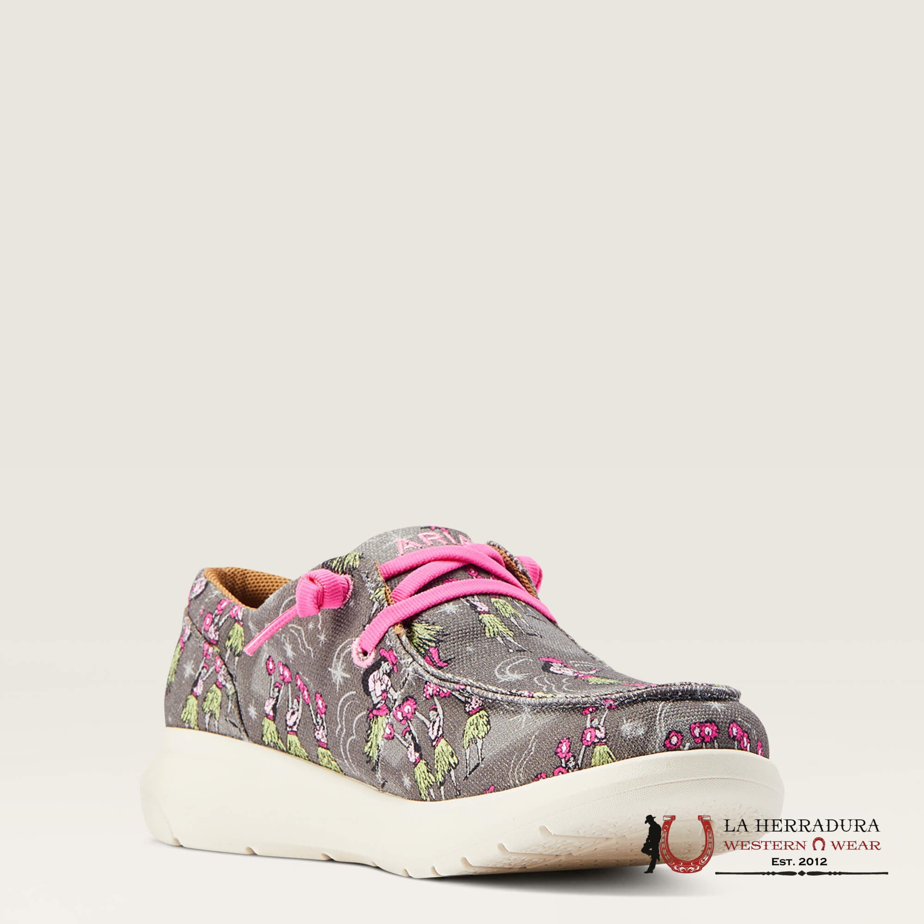 ARIAT WOMENS HILO WESTERN ALOHA HULA PRINT- 4523 ZAPATOS MUJERES