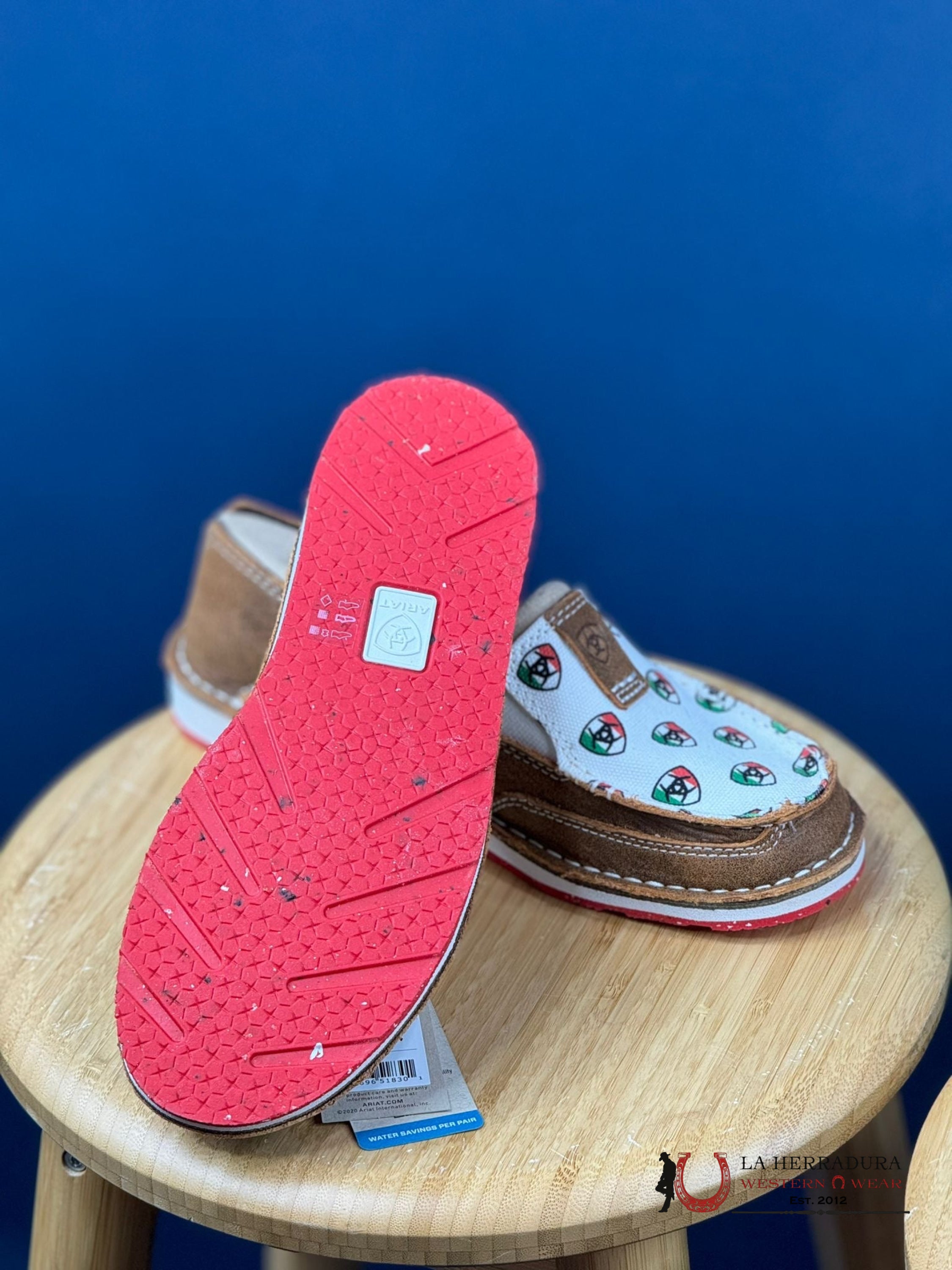 Ariat Womens Slip On Cruiser Caramel / Mexico Print Zapatos Mujeres