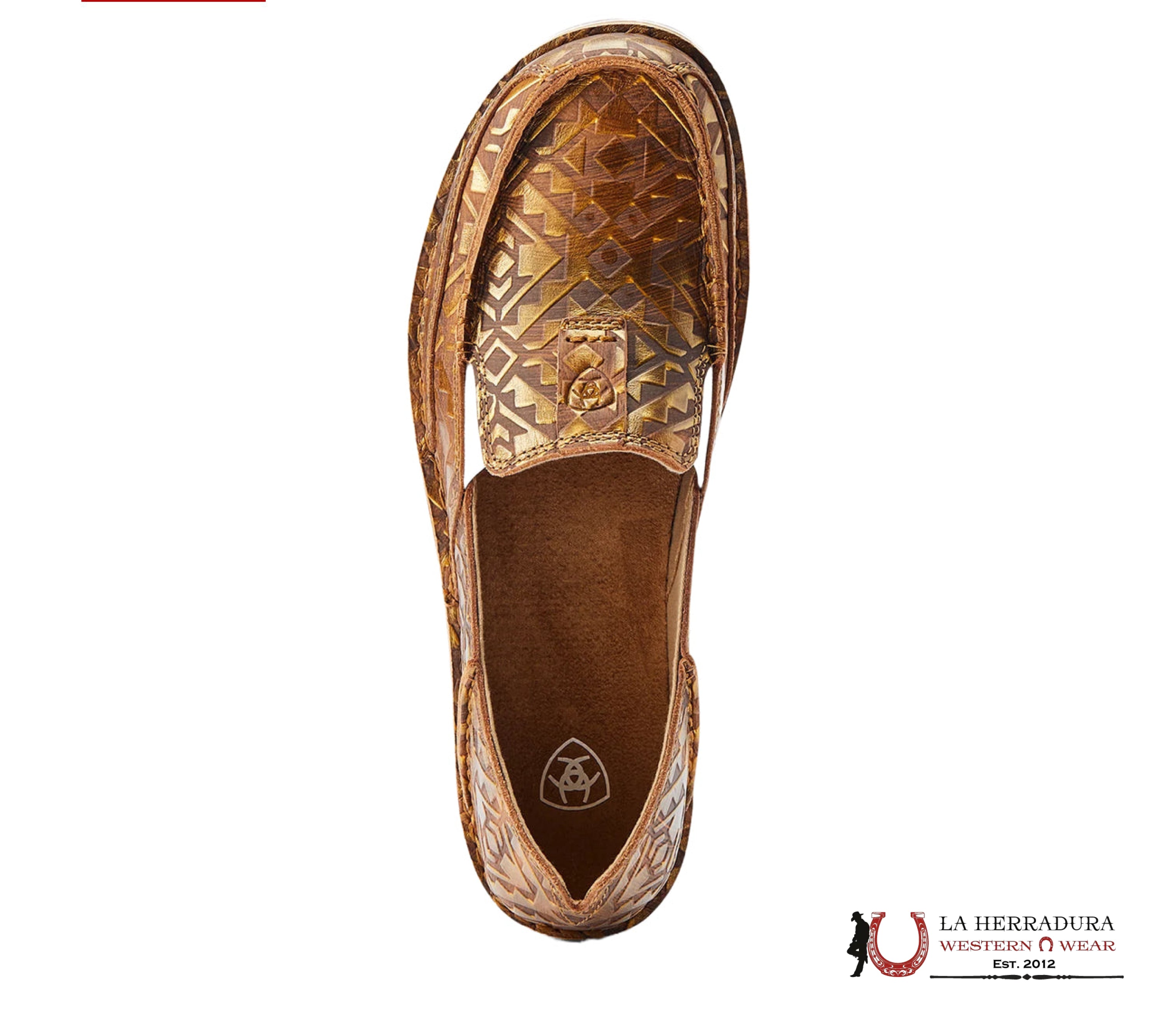 ARIAT WOMENS SLIP ON CRUISER COPPER BLANKET EMBOSS- 4534 ZAPATOS MUJERES