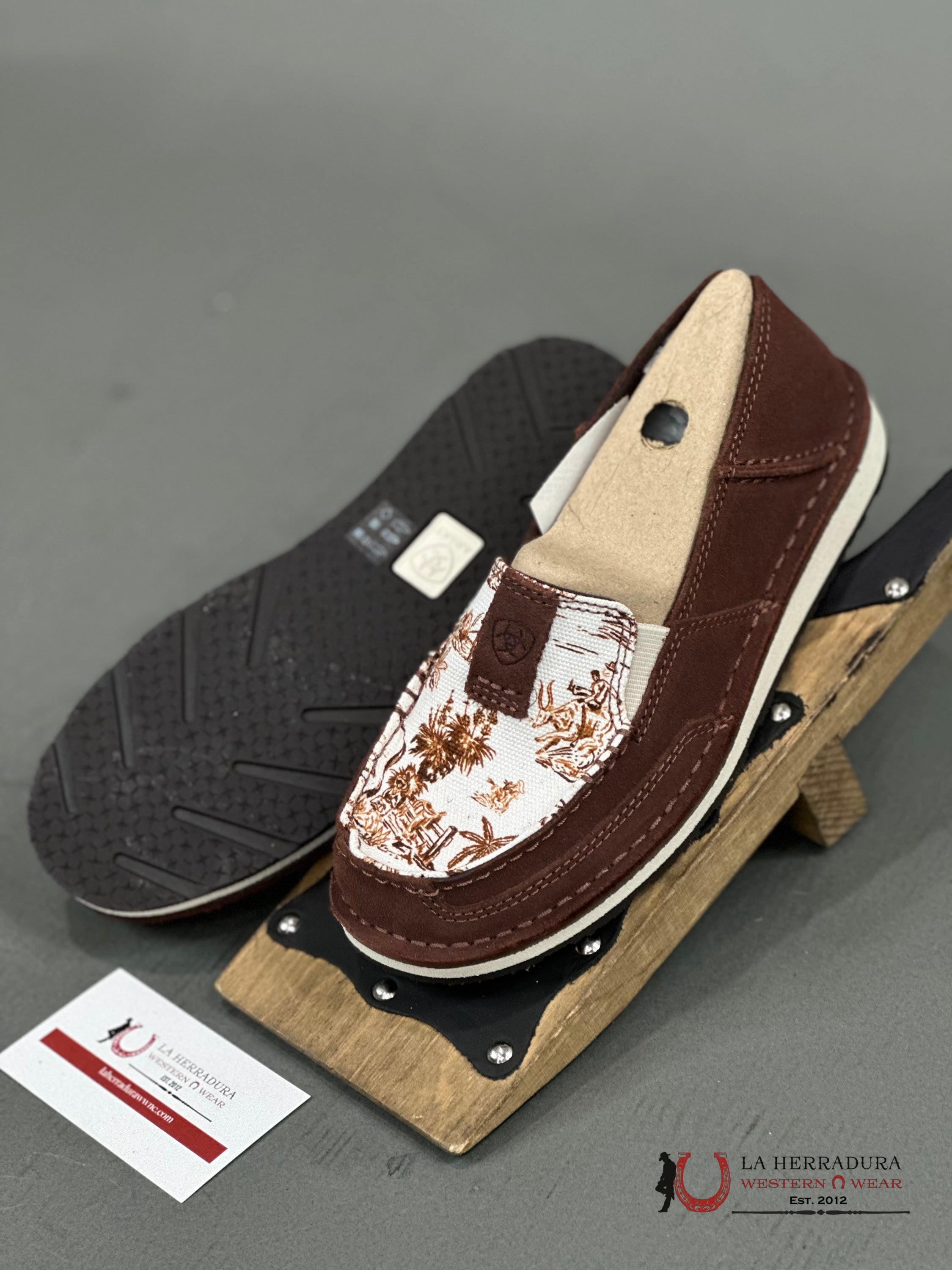 Ariat Womens Slip On Cruiser Western Aloha Zapatos Mujeres