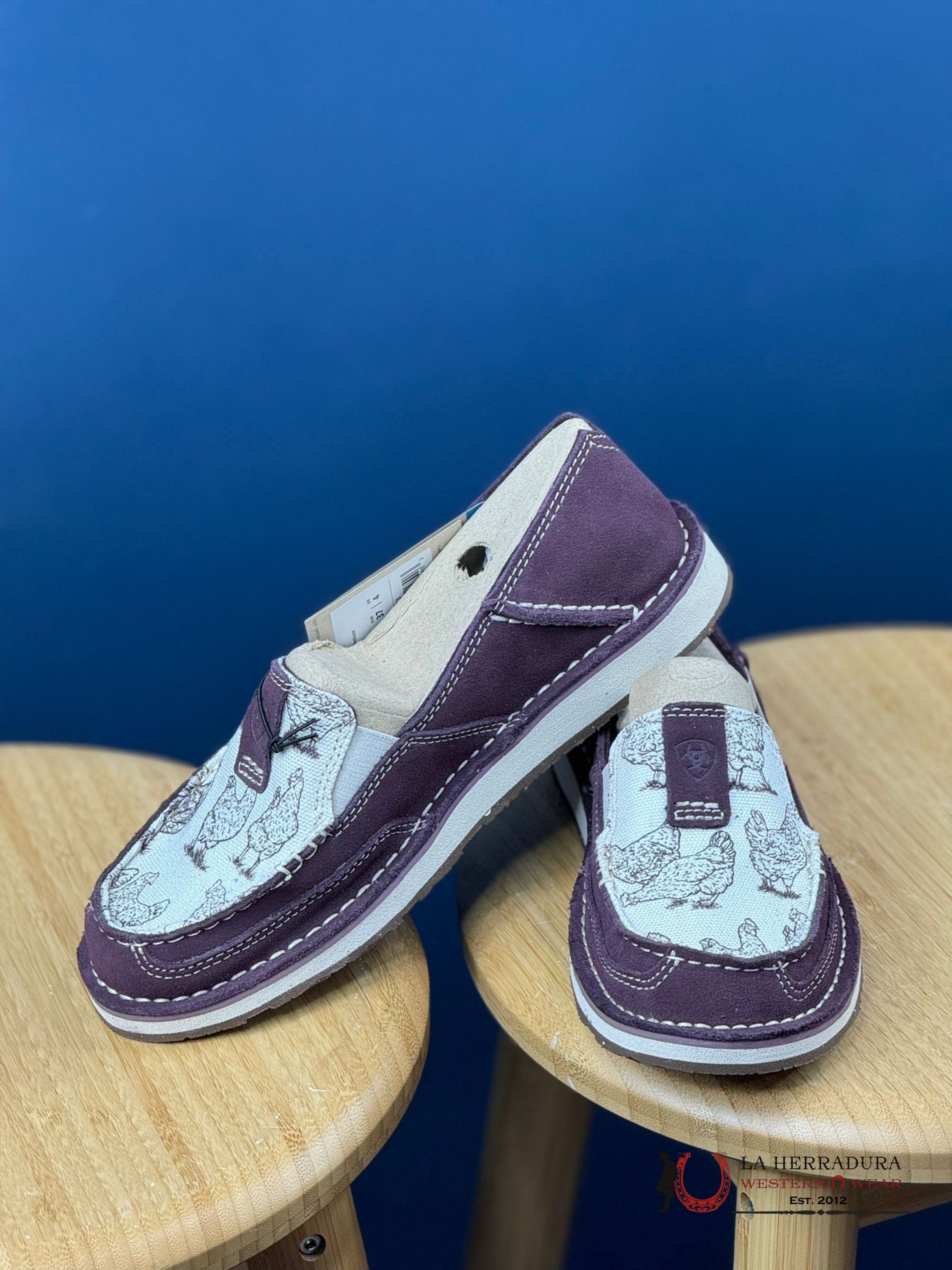Ariat Womens Slip On Cruiser Wine / Henhouse Zapatos Mujeres