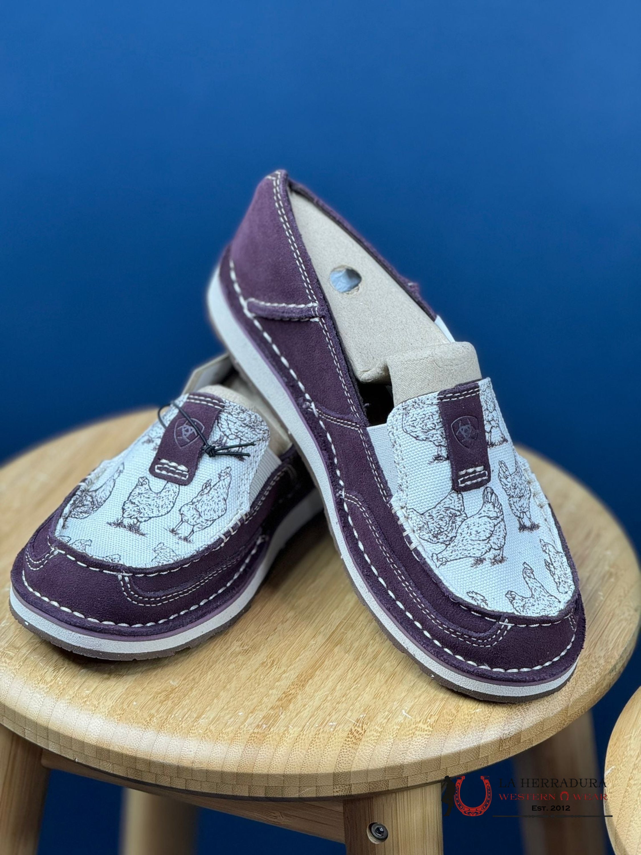 Ariat Womens Slip On Cruiser Wine / Henhouse Zapatos Mujeres